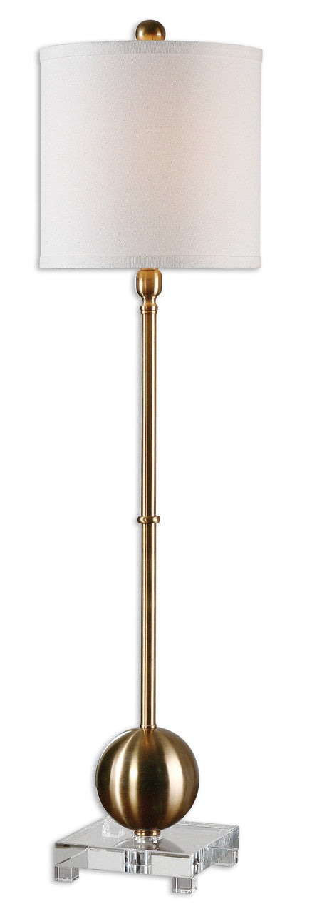 Uttermost Laton Brass Buffet Lamp,29935-1