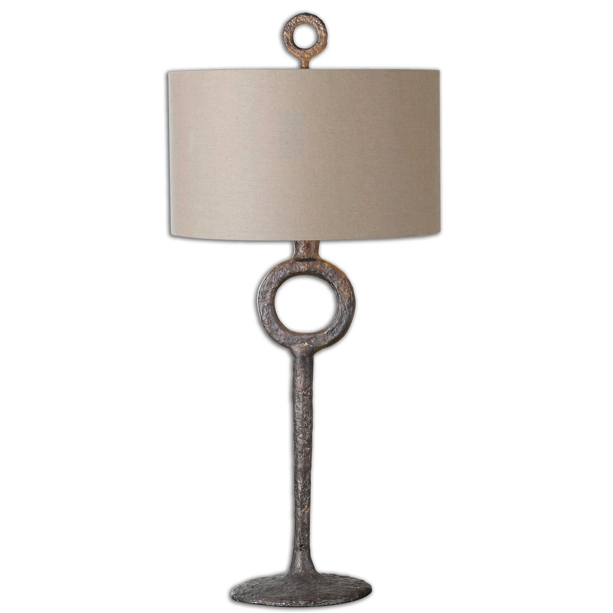 Uttermost Ferro Cast Iron Table Lamp