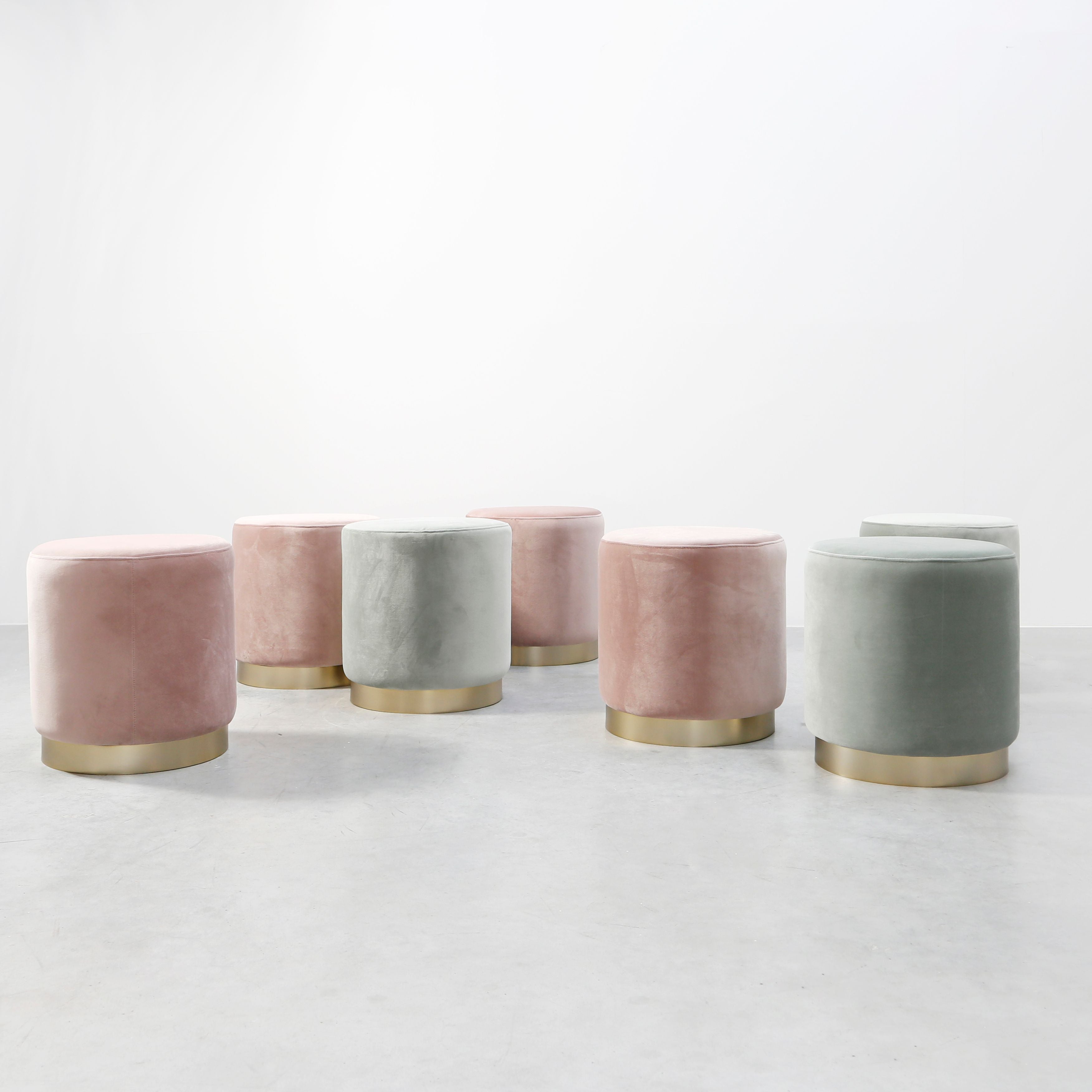 Pillbox Pouf Tall