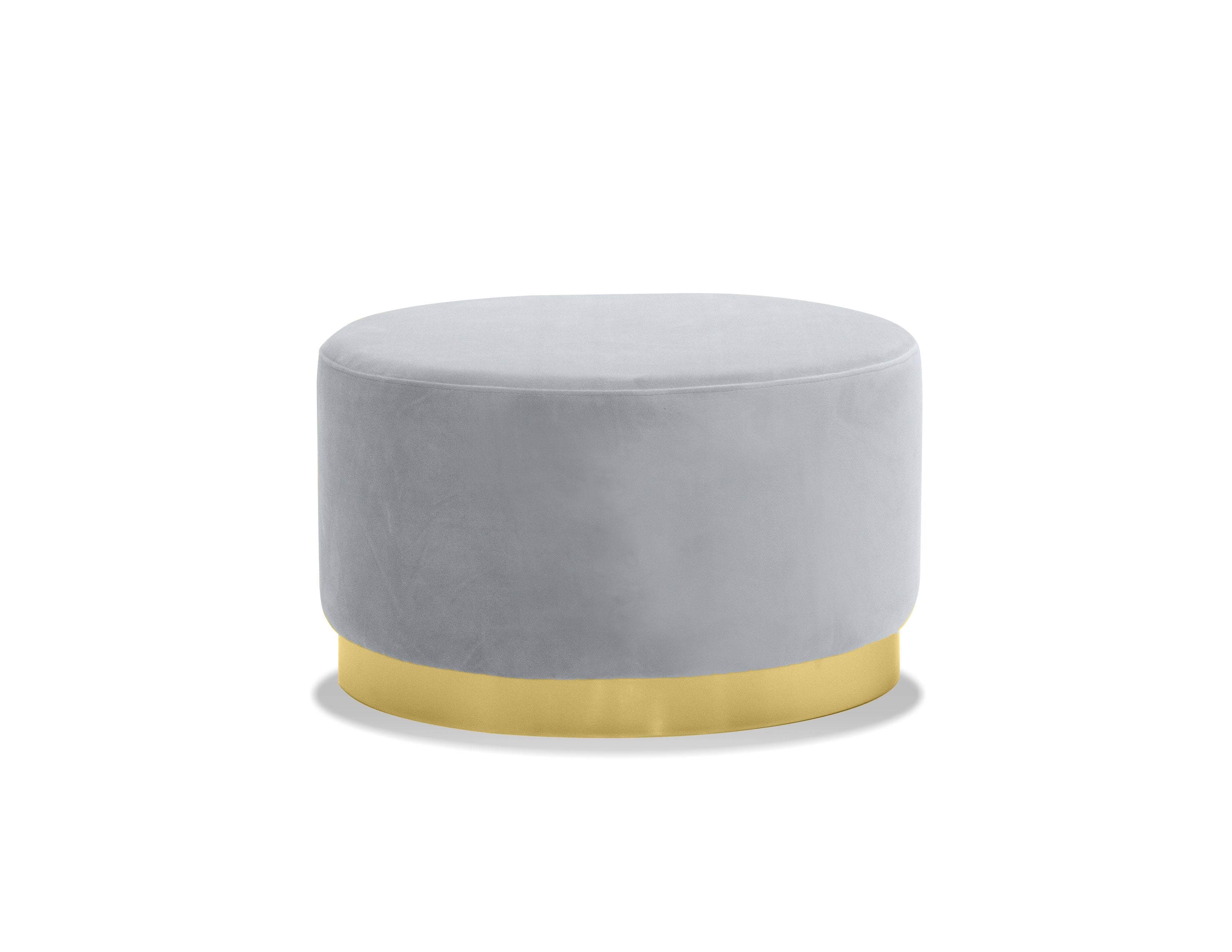 Pillbox Pouf Low