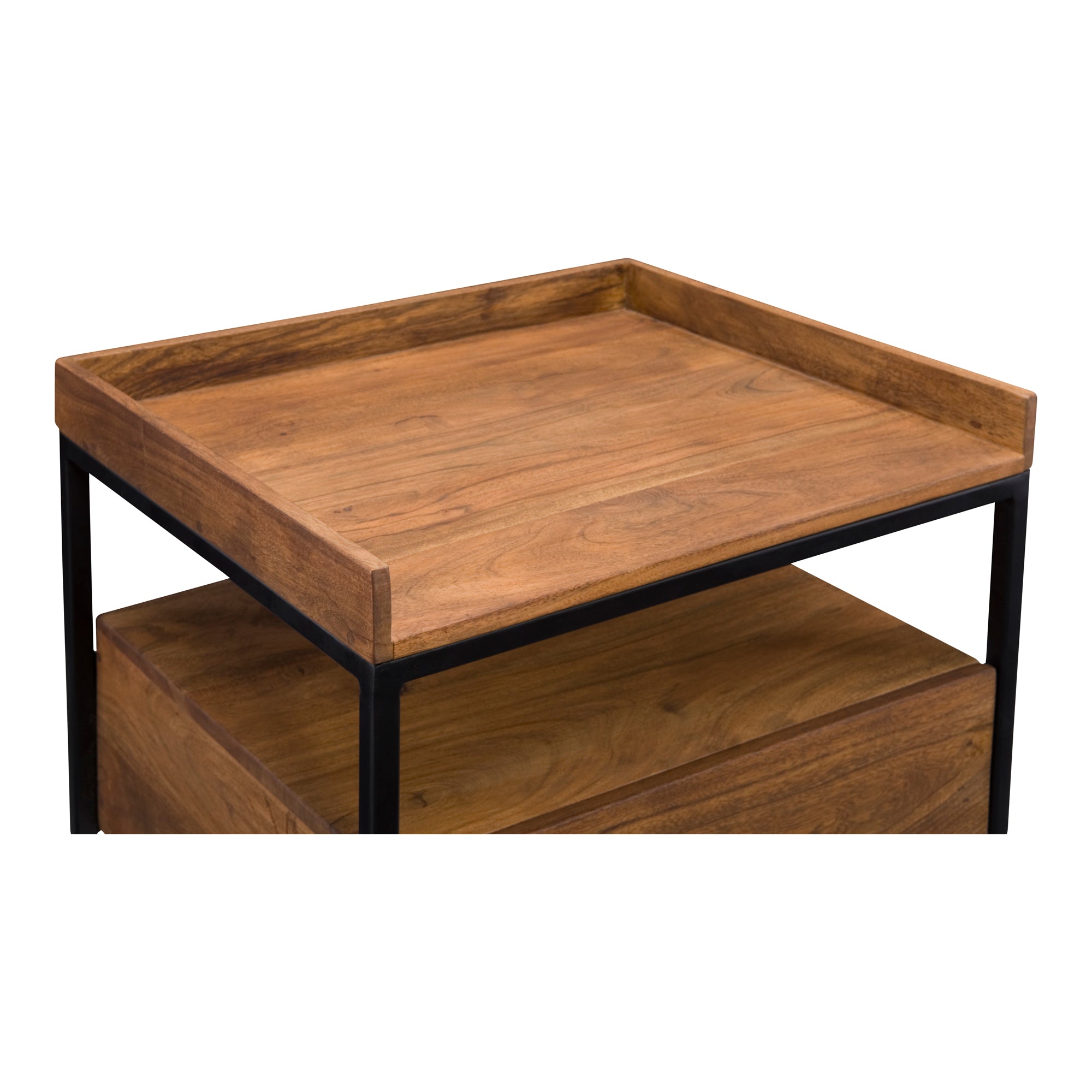 Vancouver Side Table Light Brown by Moe's Home Collection - view 3
