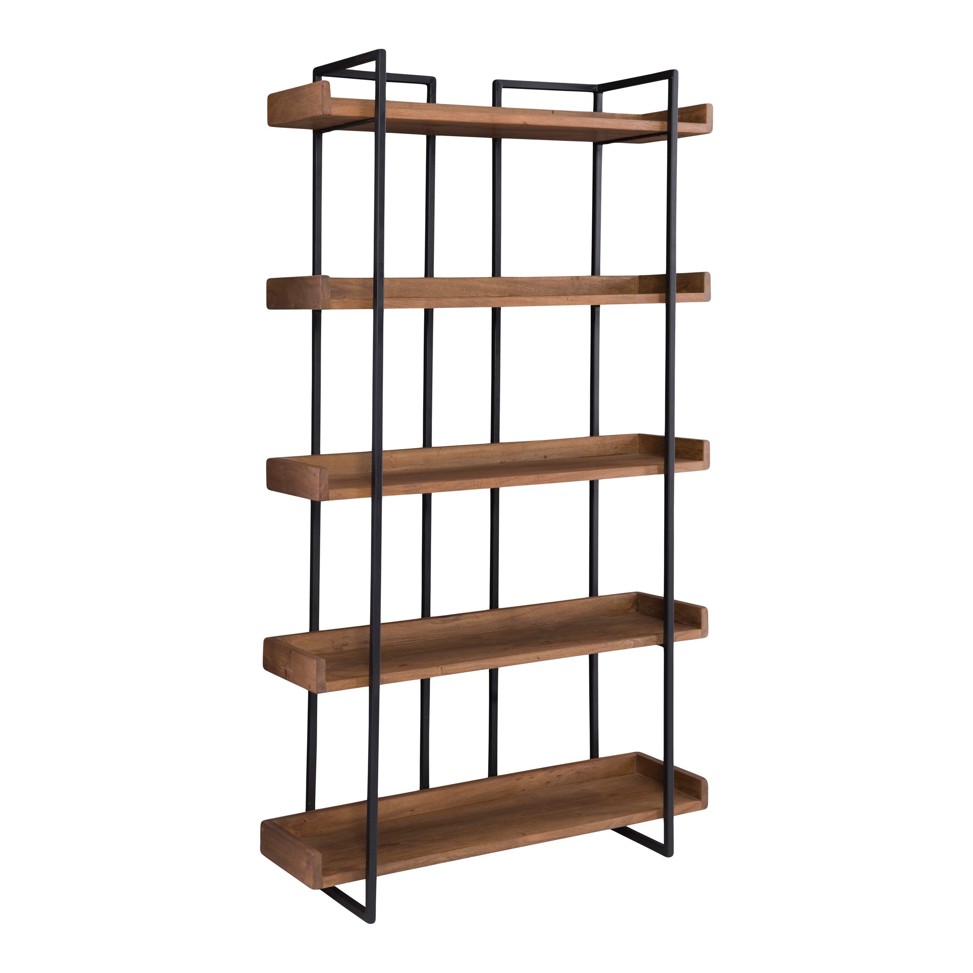 Vancouver Bookshelf Small Light Brown by Moe's Home Collection - view 2