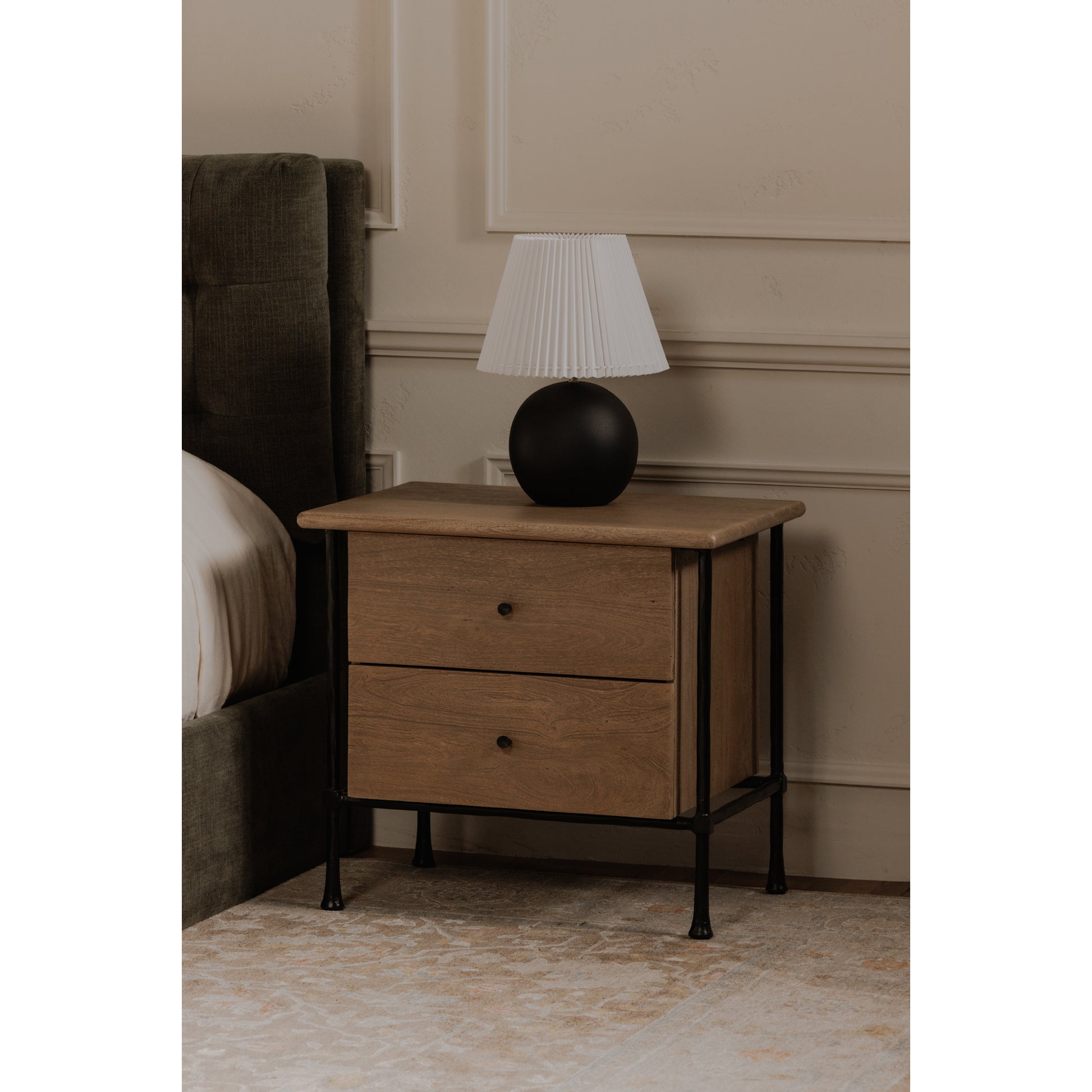 Rene Nightstand Brown by Moe's Home Collection - view 2