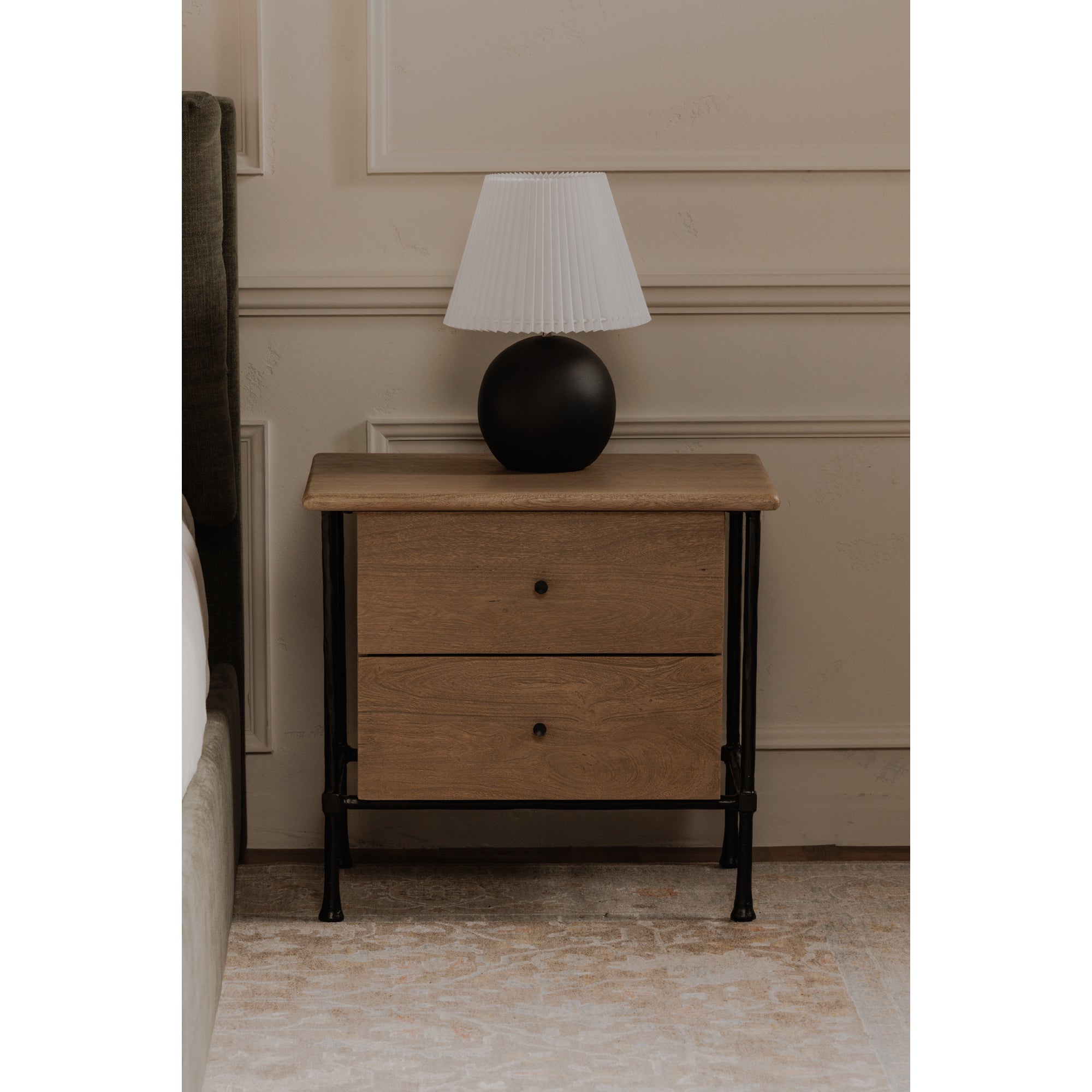 Rene Nightstand Brown by Moe's Home Collection - view 3