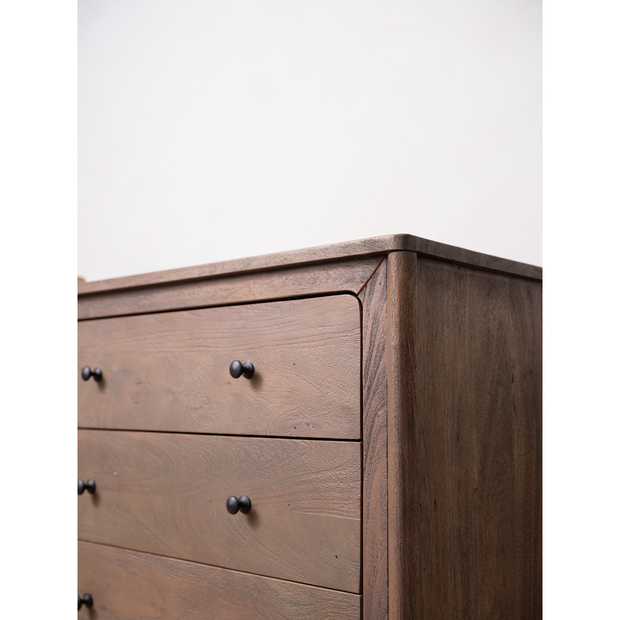 Mabel 6 Drawer Dresser Dark Brown by Moe's Home Collection - view 5