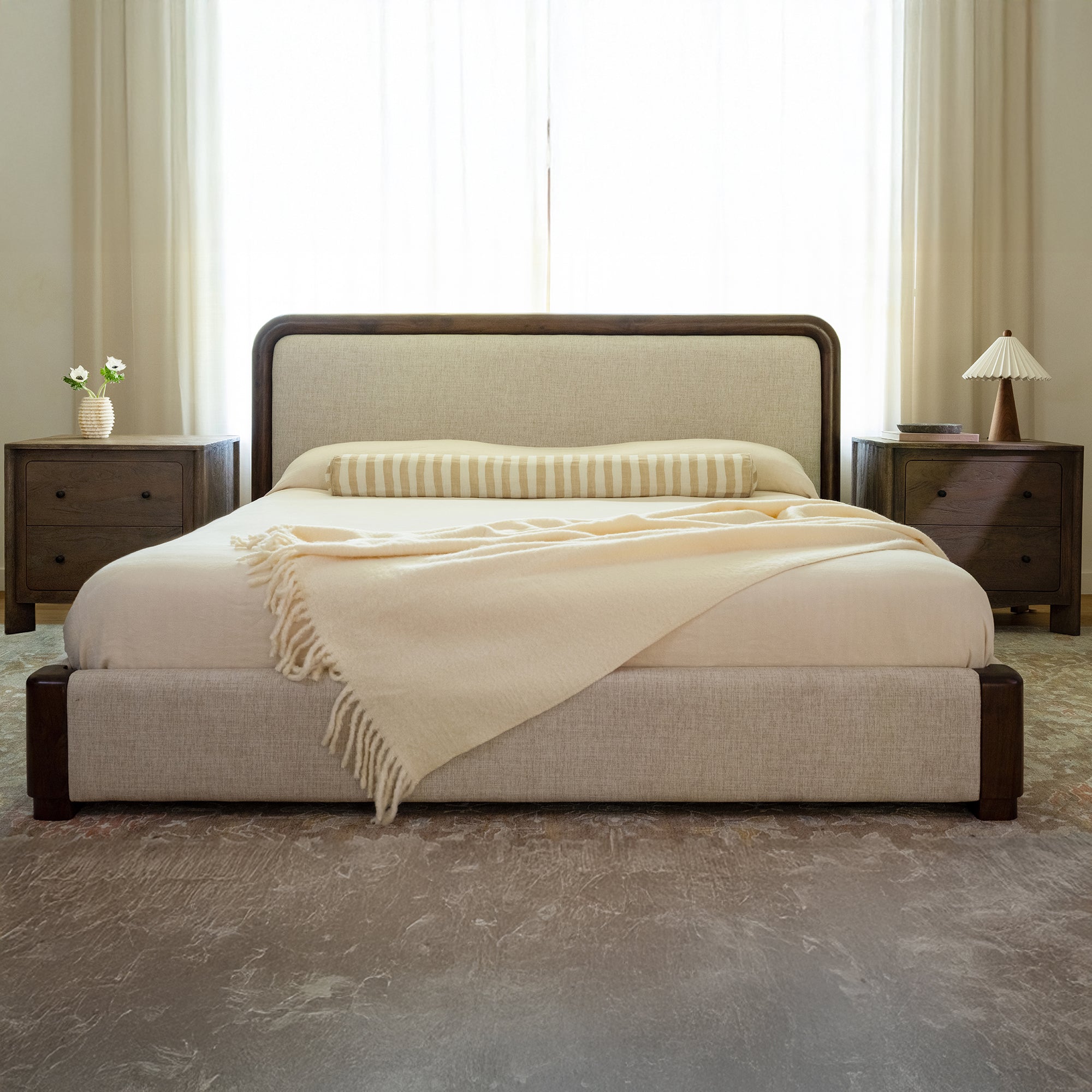 Mabel Nightstand Dark Brown by Moe's Home Collection - view 5