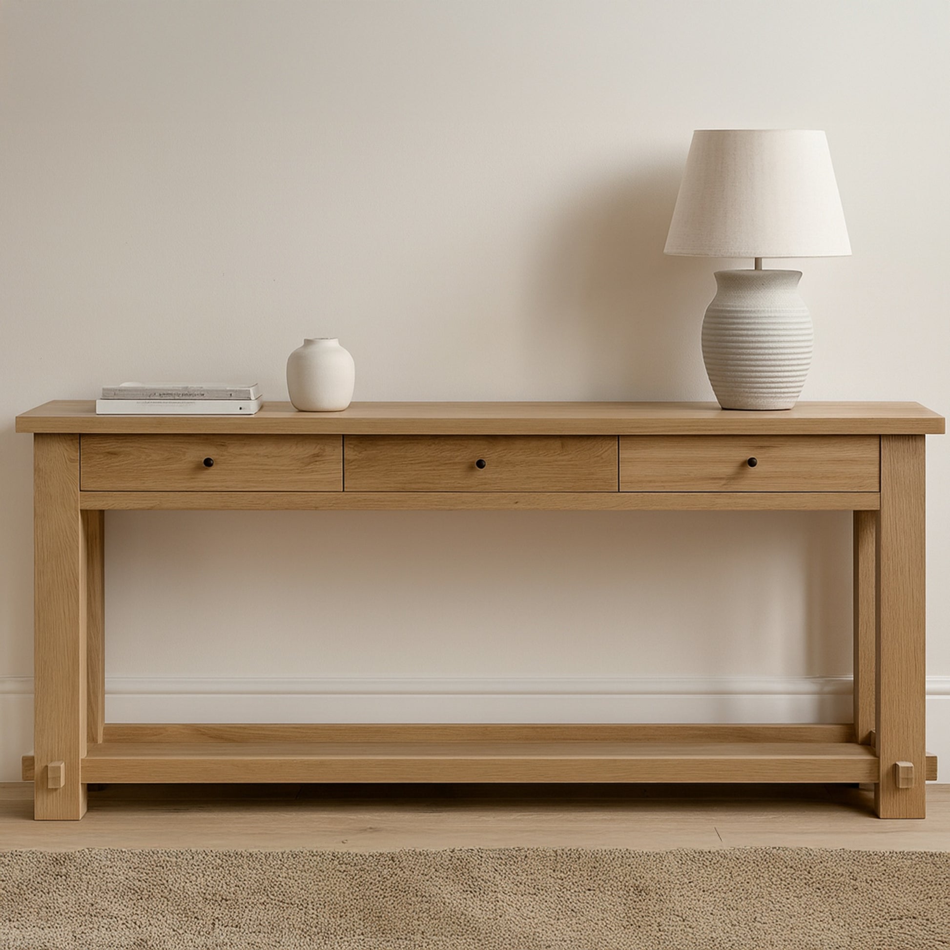 Morey Console Table Natural by Moe's Home Collection - view 2
