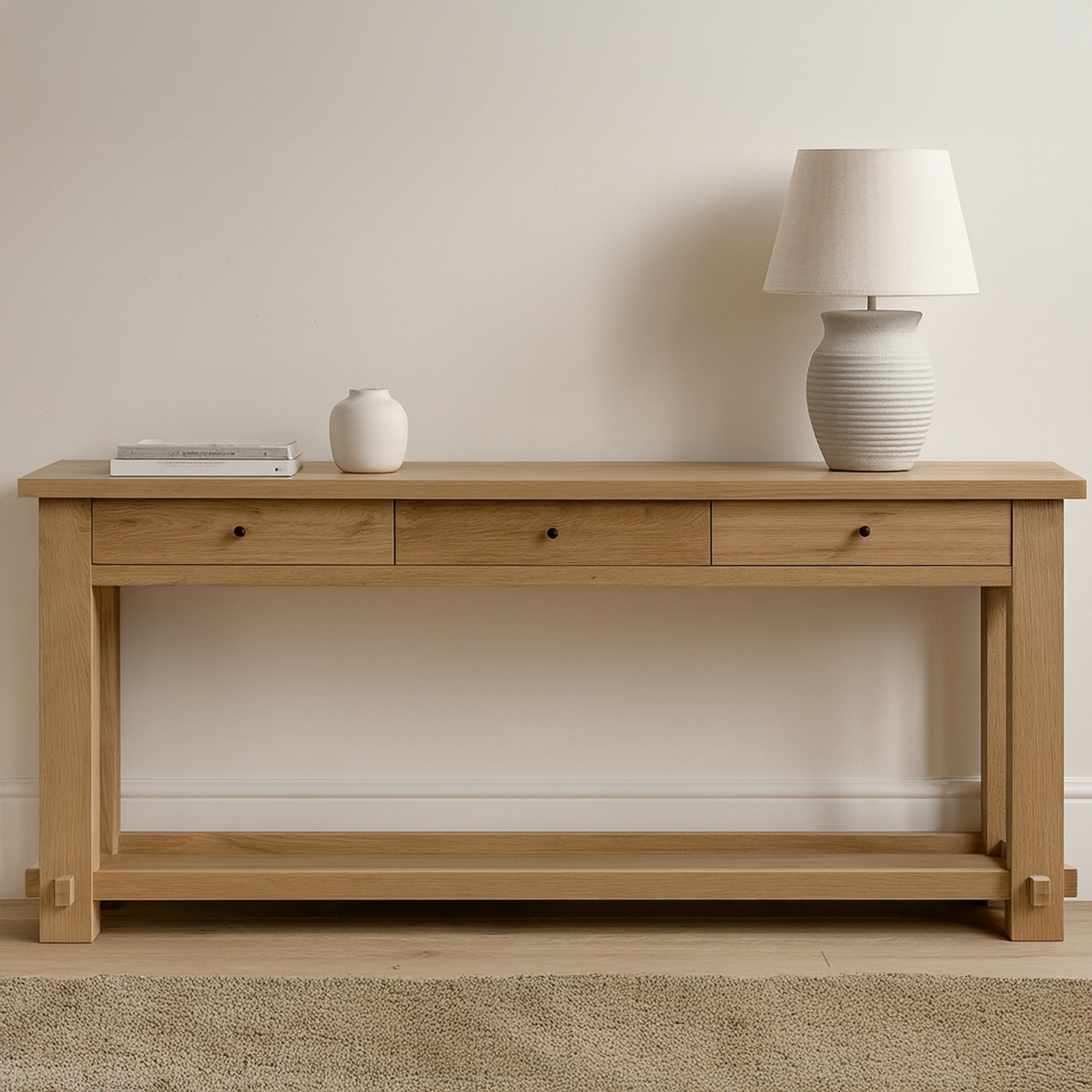 Morey Console Table Natural by Moe's Home Collection - view 2