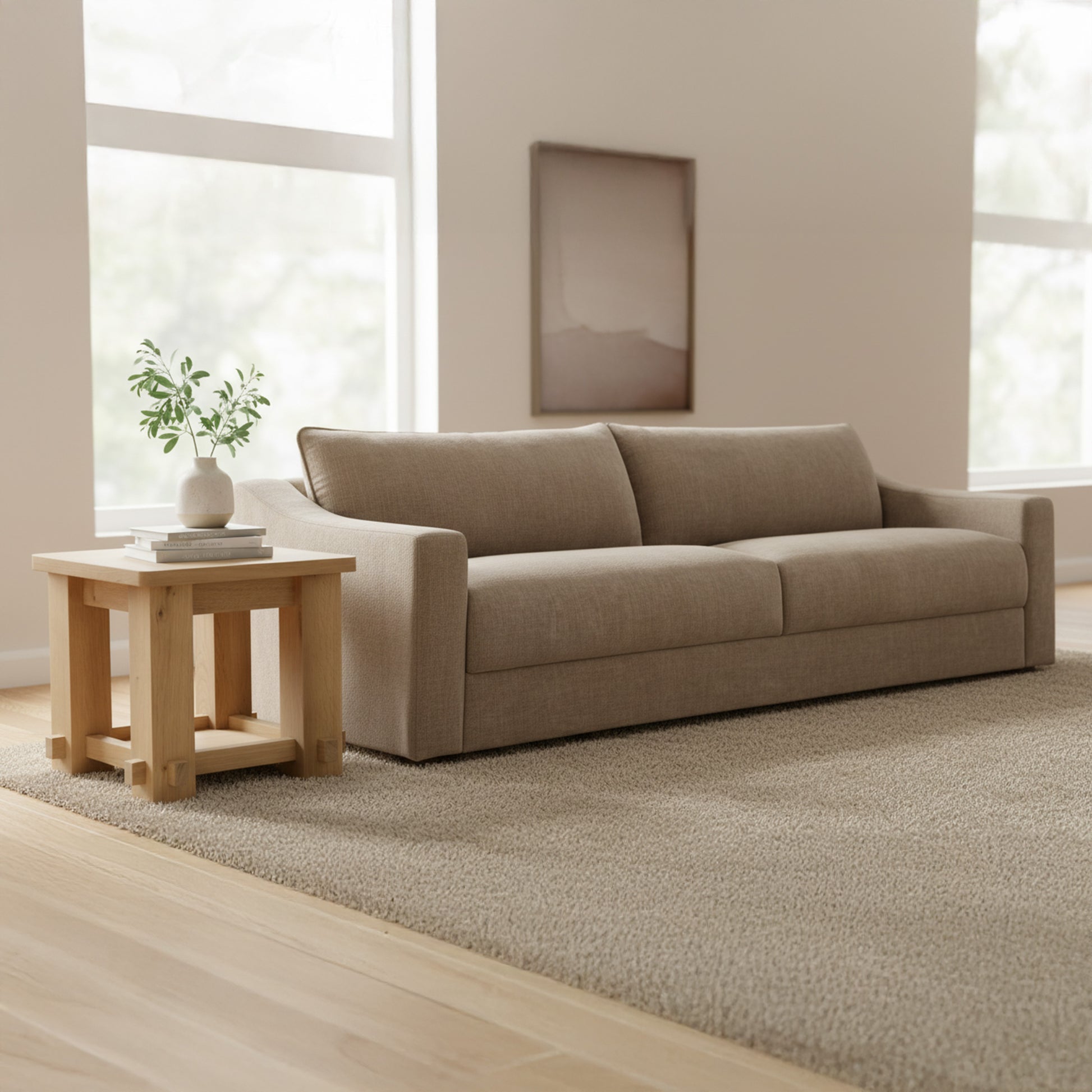 Morey Side Table Natural by Moe's Home Collection - view 2