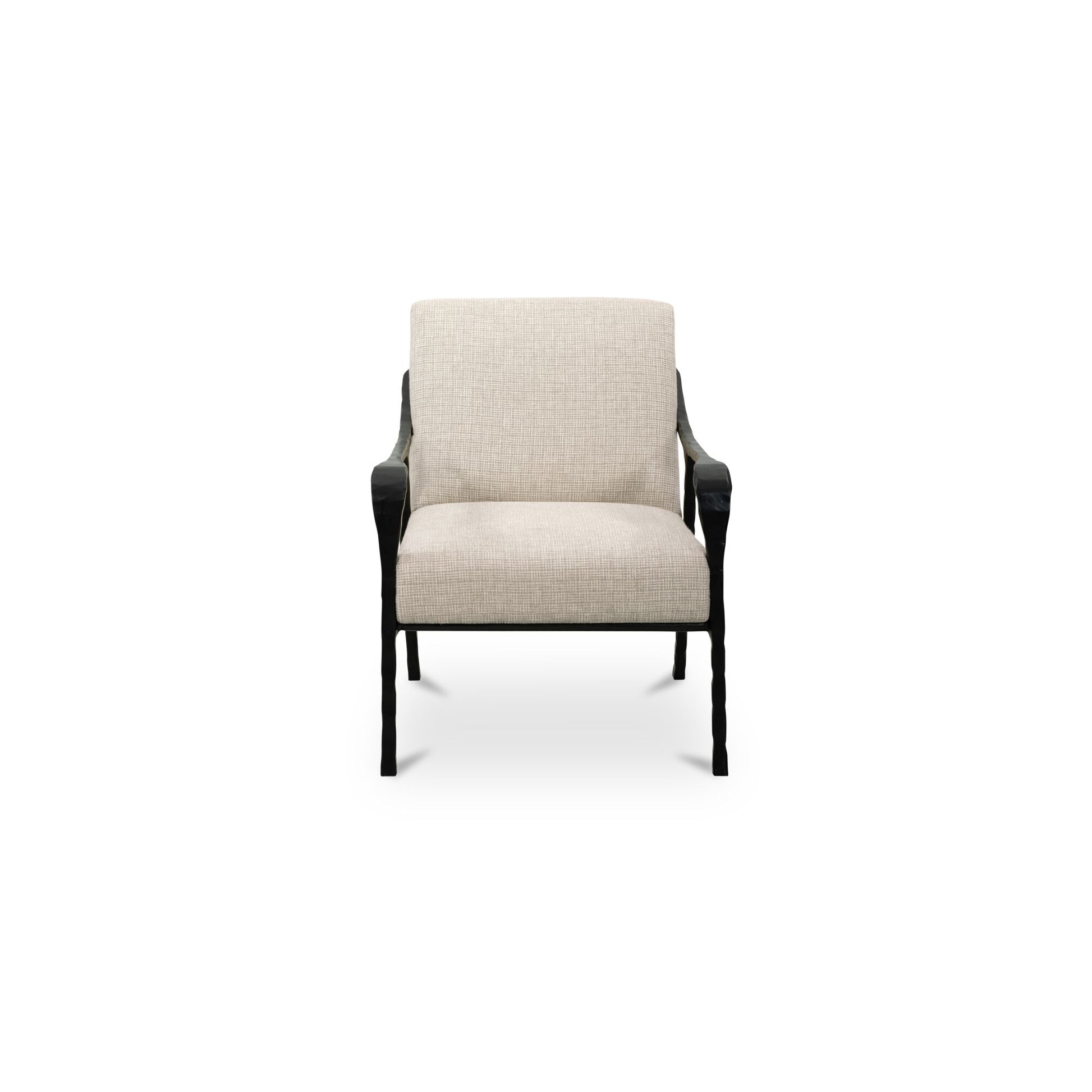 Rowe Accent Chair Beige by Moe's Home Collection