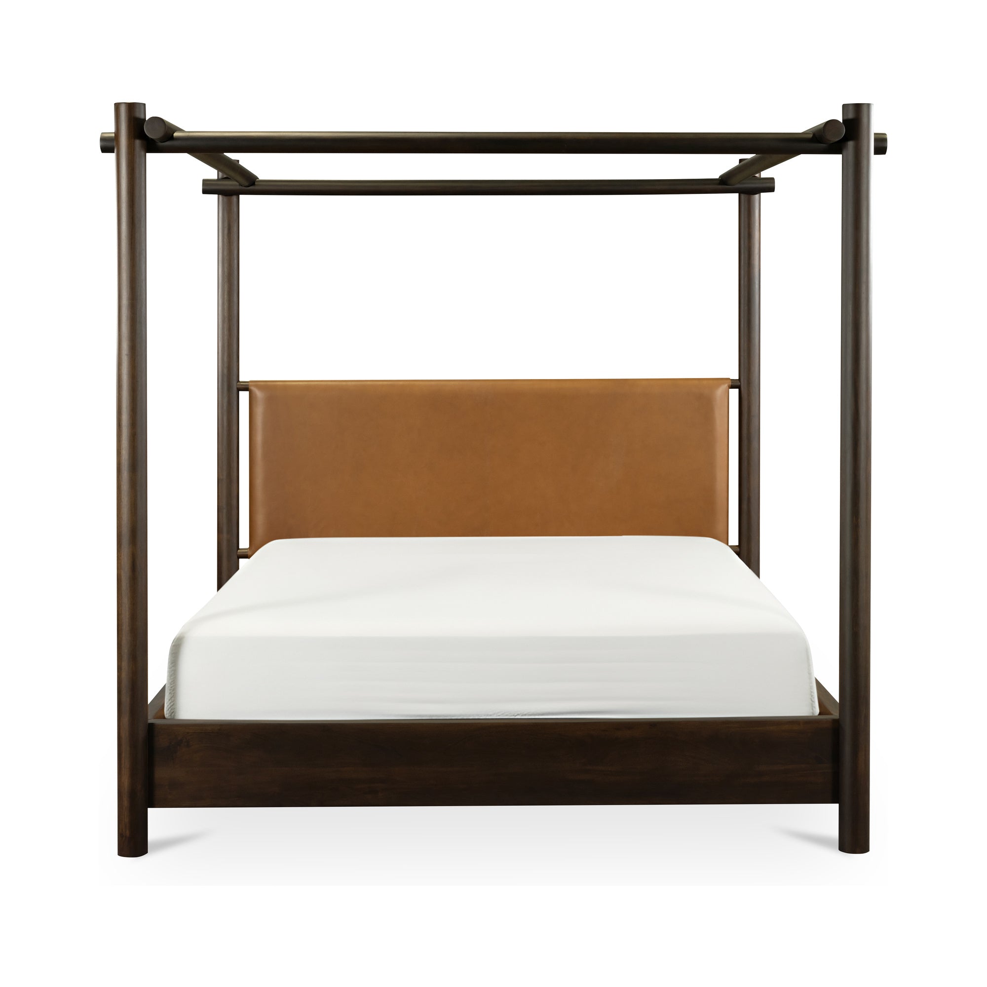 Devin Bed King Brown by Moe's Home Collection