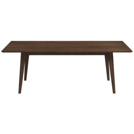 Levi Modern Style Solid Wood Rectangular Dining Kitchen Table 86" - 29.5"