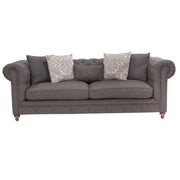 Alice Charcoal Tufted Sofa 104"