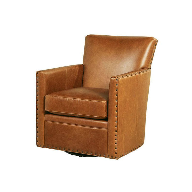 Logan Swivel Chair in Trends Coffee