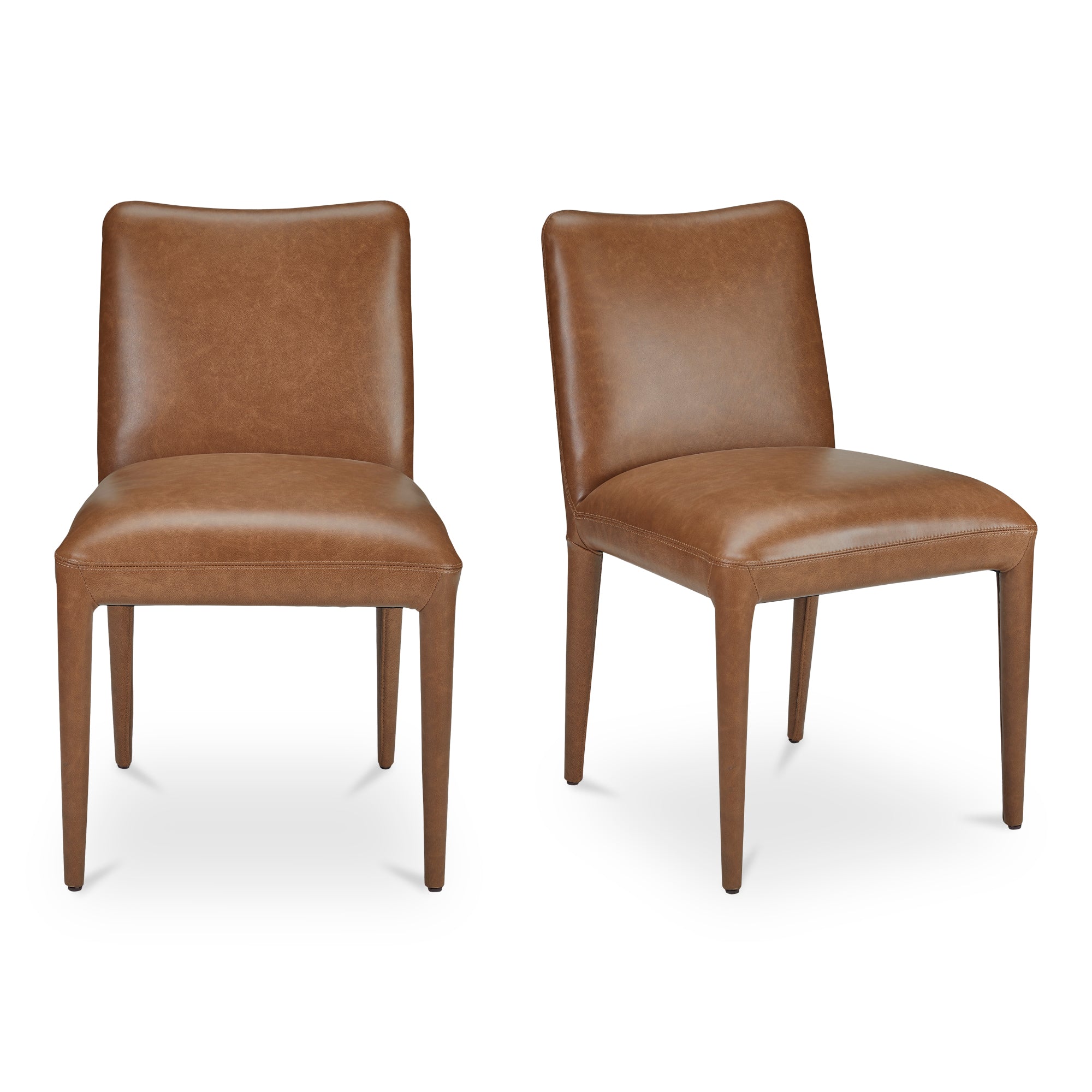 Calla Dining Chair Brown - Set Of Two by Moe's Home Collection