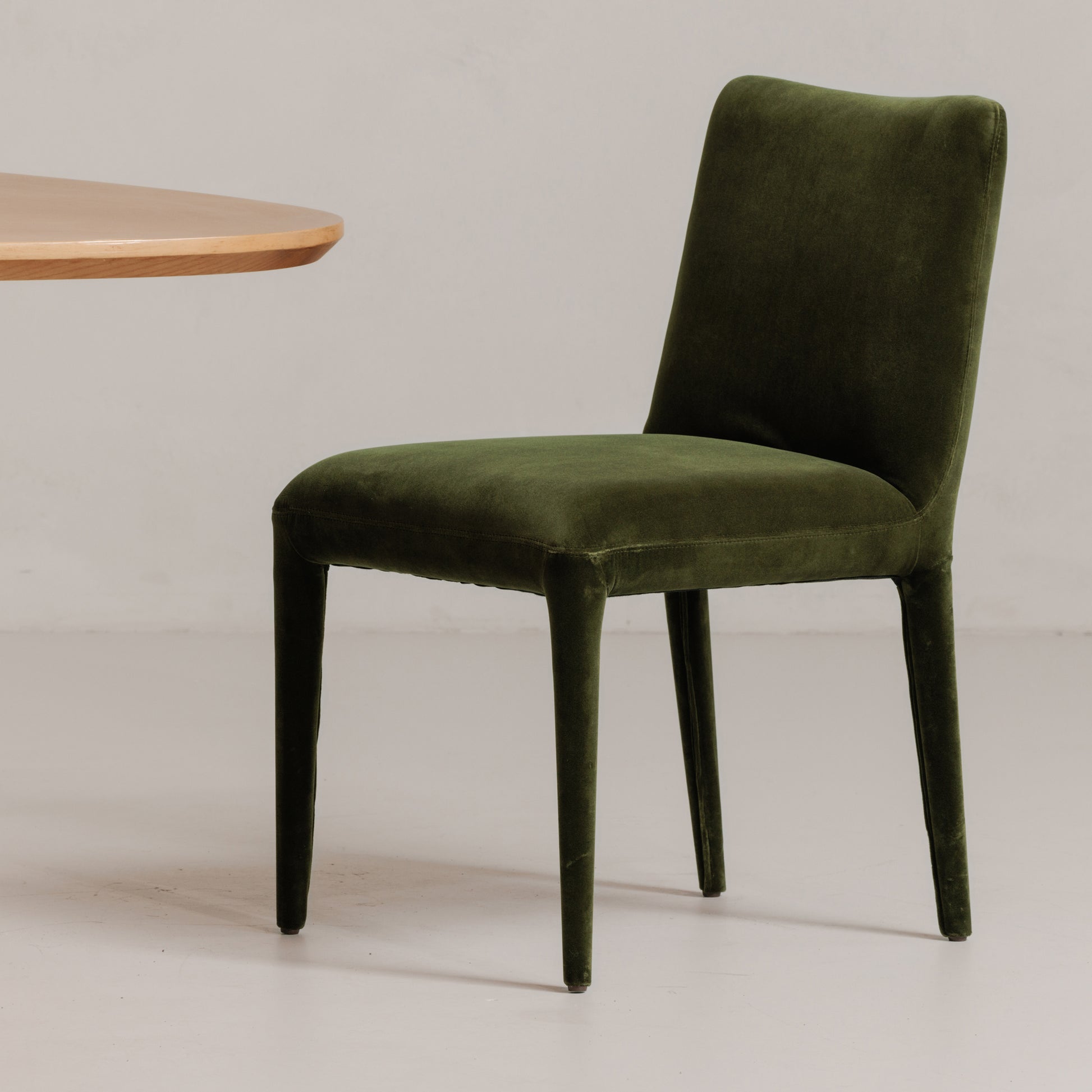 Calla Dining Chair Green Velvet - Set Of Two by Moe's Home Collection - view 2