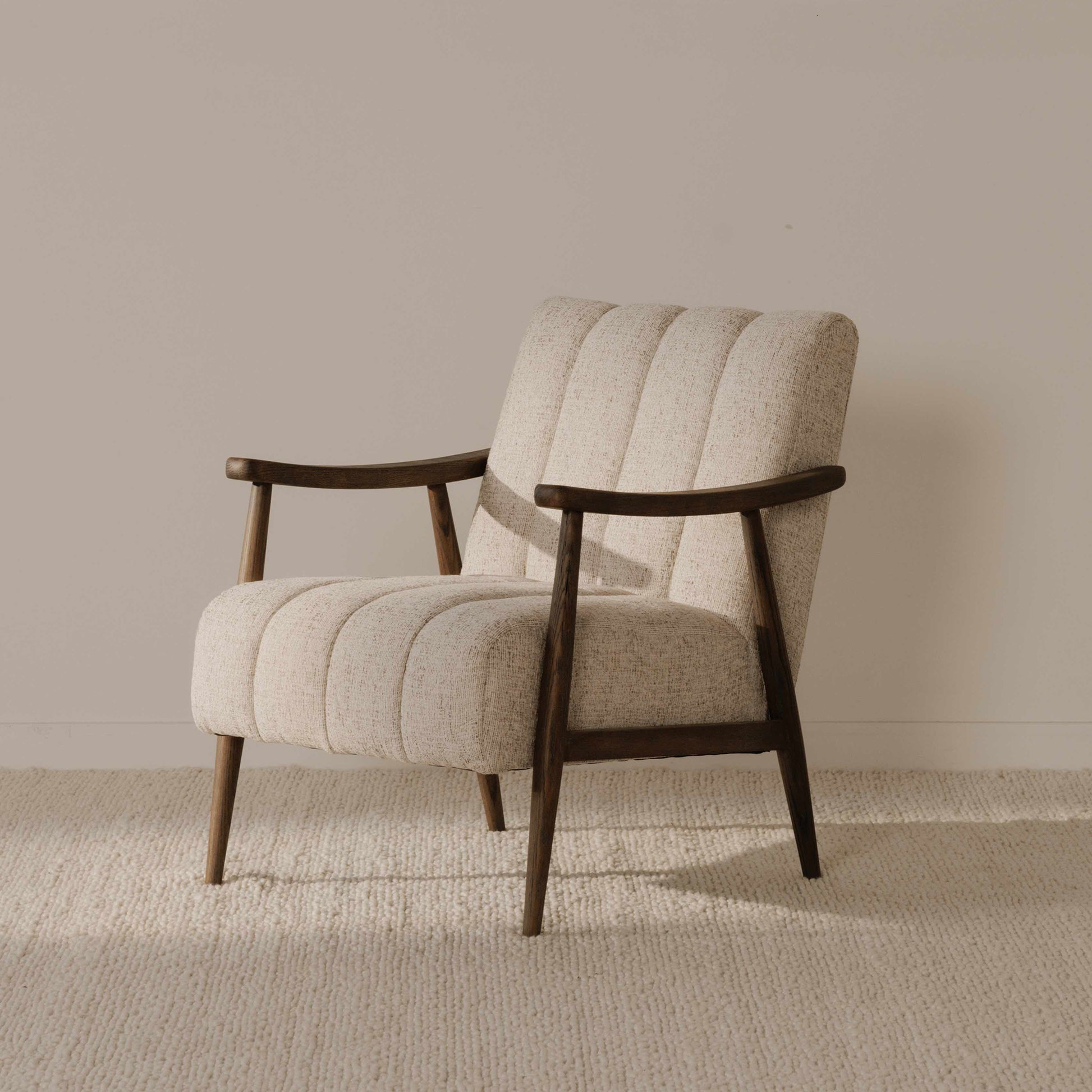 Aster Accent Chair Pebbled Beige by Moe's Home Collection - view 2