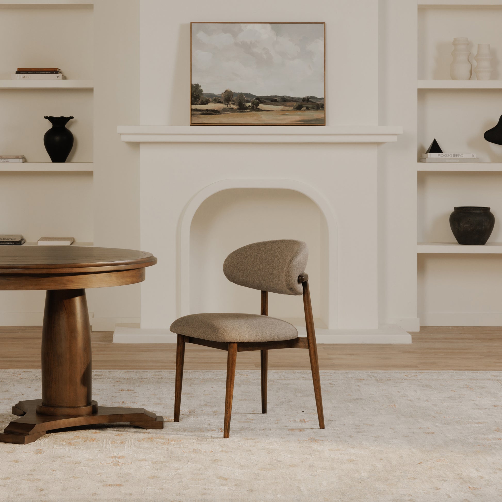 Ellie Dining Chair Light Brown by Moe's Home Collection - view 2