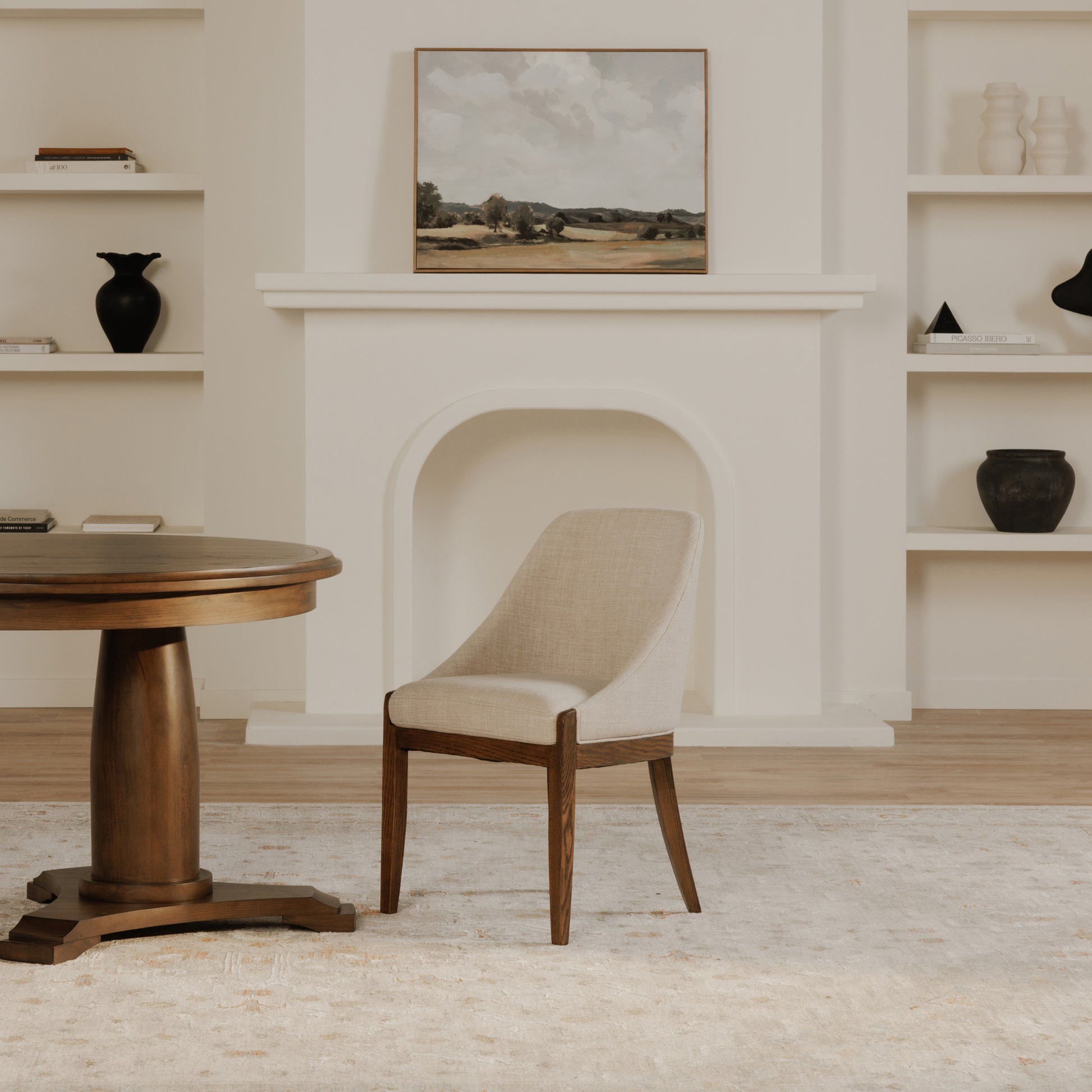 Edward Dining Chair Heather Beige by Moe's Home Collection - view 2
