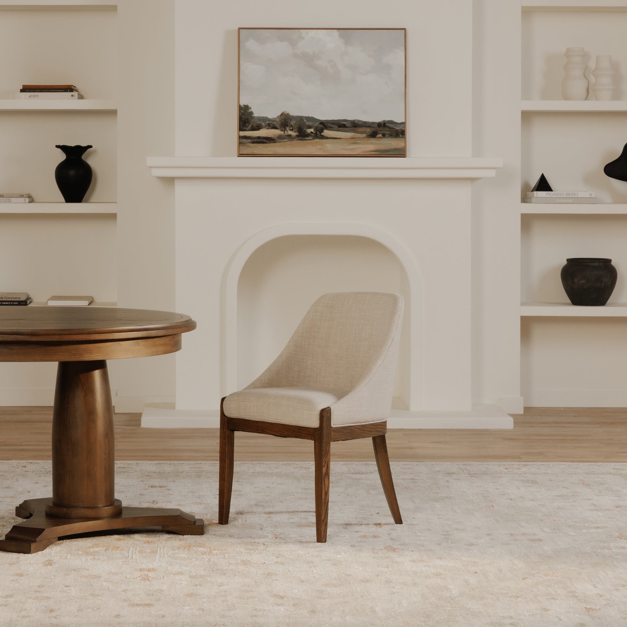 Edward Dining Chair Heather Beige by Moe's Home Collection - view 2