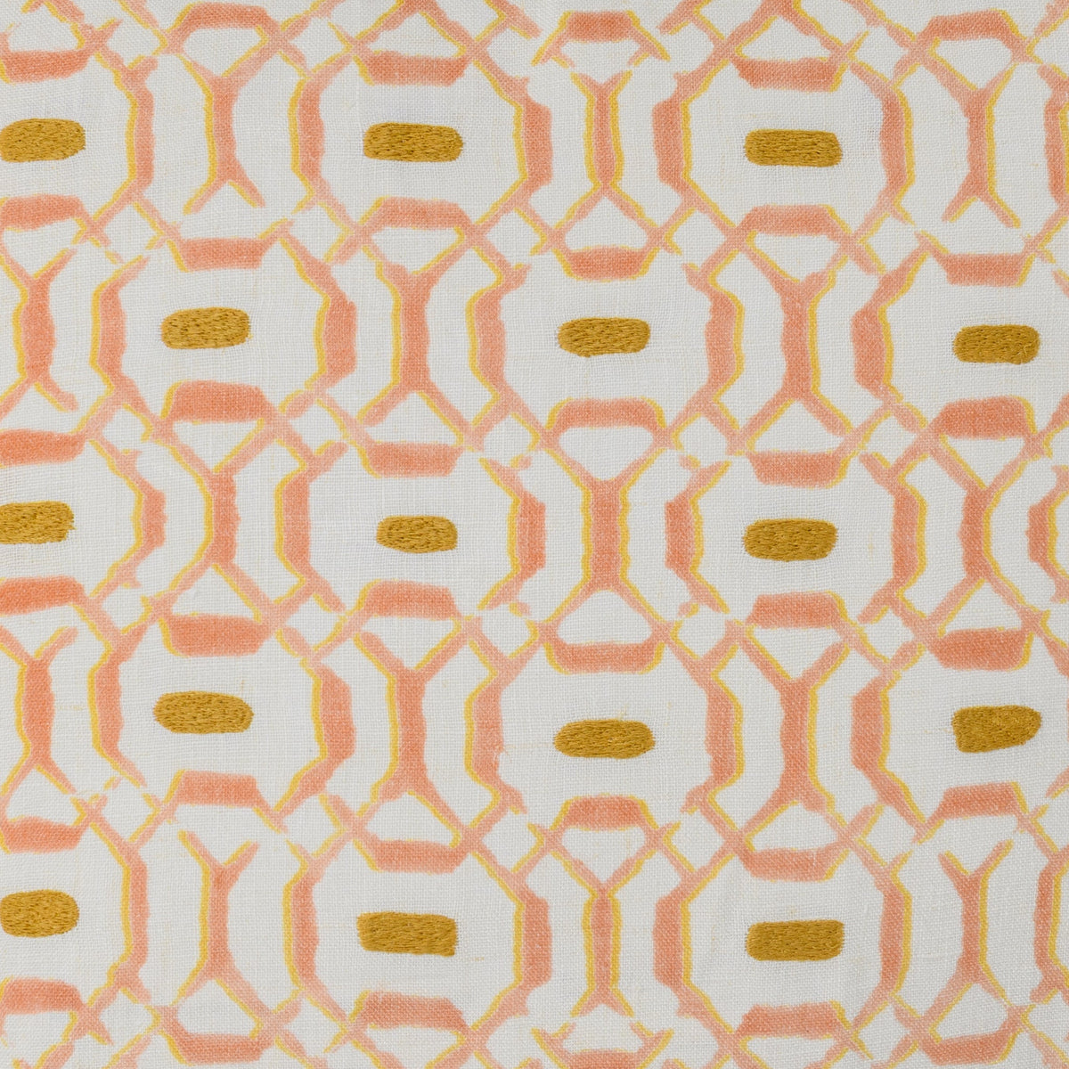 Capri Coast Pillow - Coral / 22"x22" by Classic Home - view 3