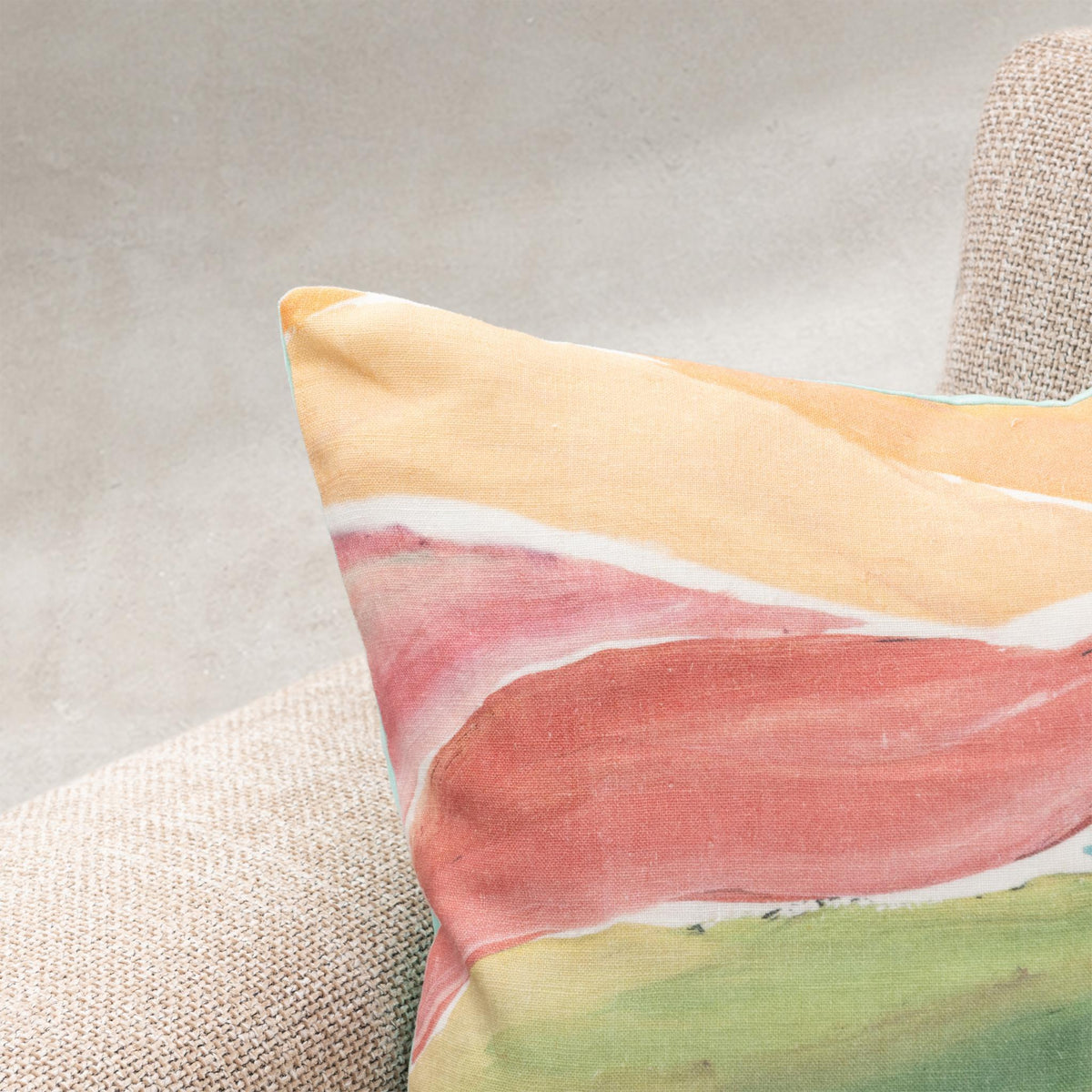 Horizon Ridge Pillow - Multi / 18"x18" by Classic Home - view 5