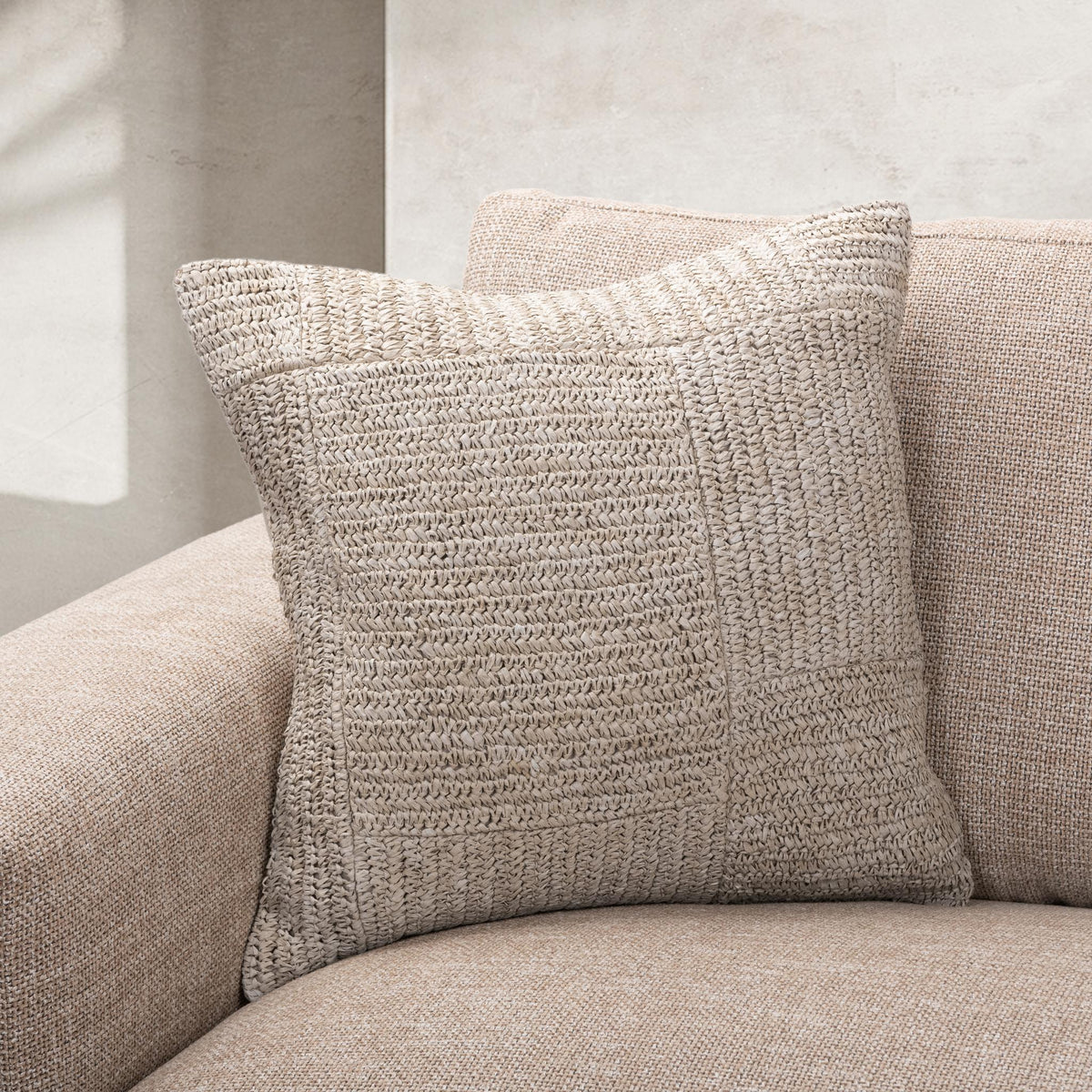 SLD Merrit Pillow - Natural / 20"x20" by Classic Home - view 4