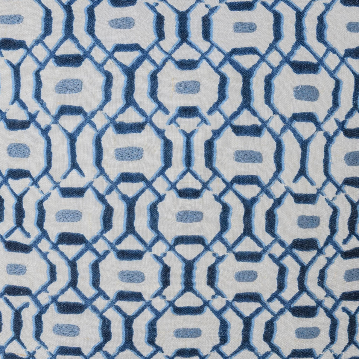 Capri Coast Pillow - Navy Blue / 22"x22" by Classic Home - view 3