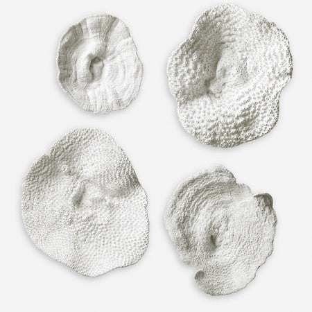 Sea Coral Wall Art S/4