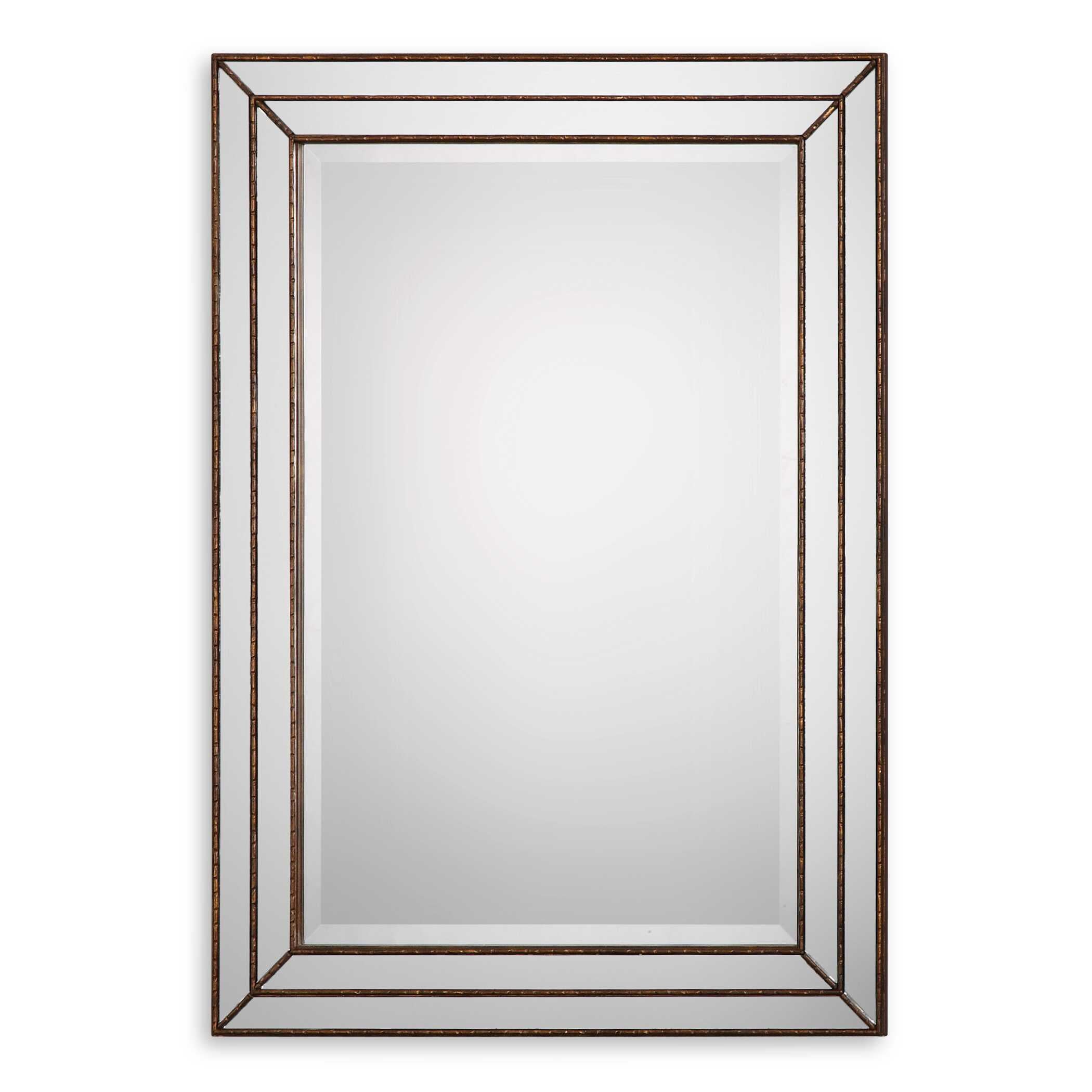 Aleron Metallic Bronze Wall Mirror
