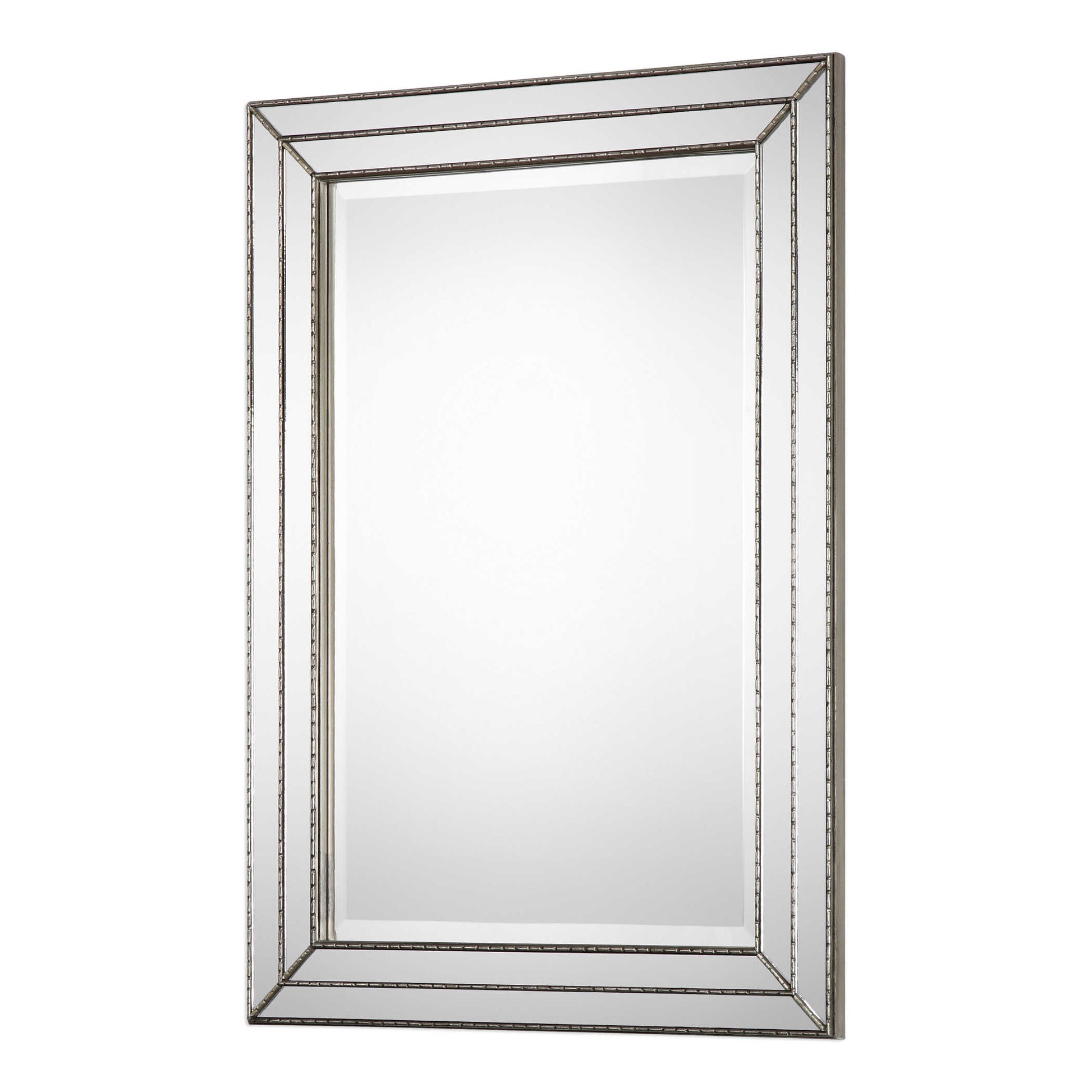 Ansley Metallic Silver Wall Mirror