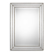 Ansley Metallic Silver Wall Mirror
