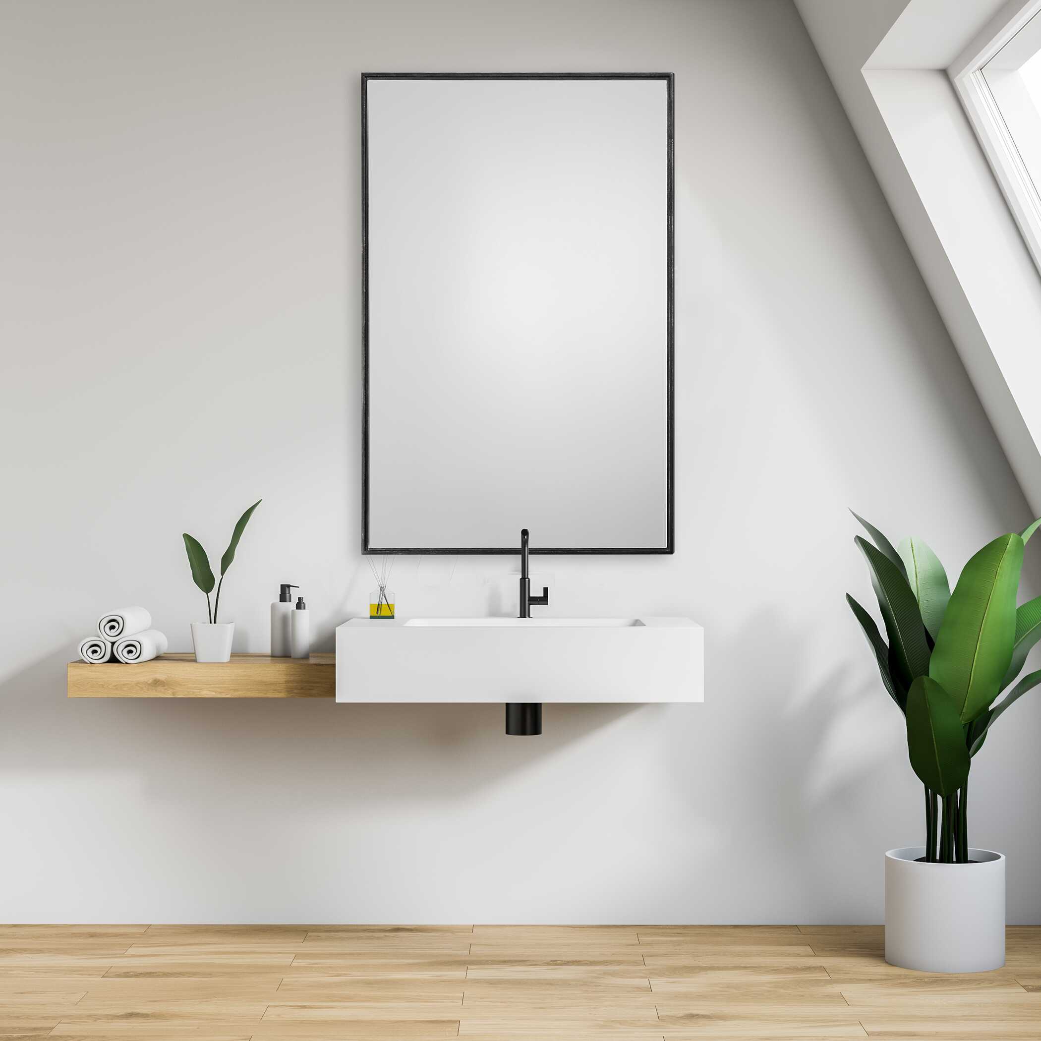 Avelina Oil Rubbed Bronze Wall Mirror