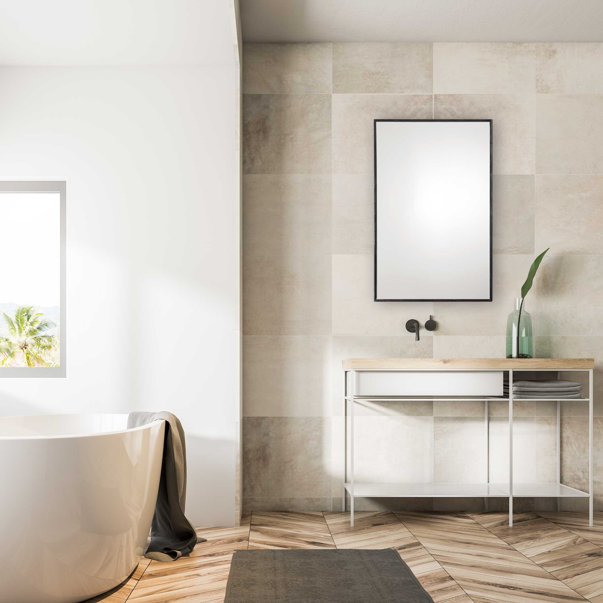Avelina Oil Rubbed Bronze Wall Mirror
