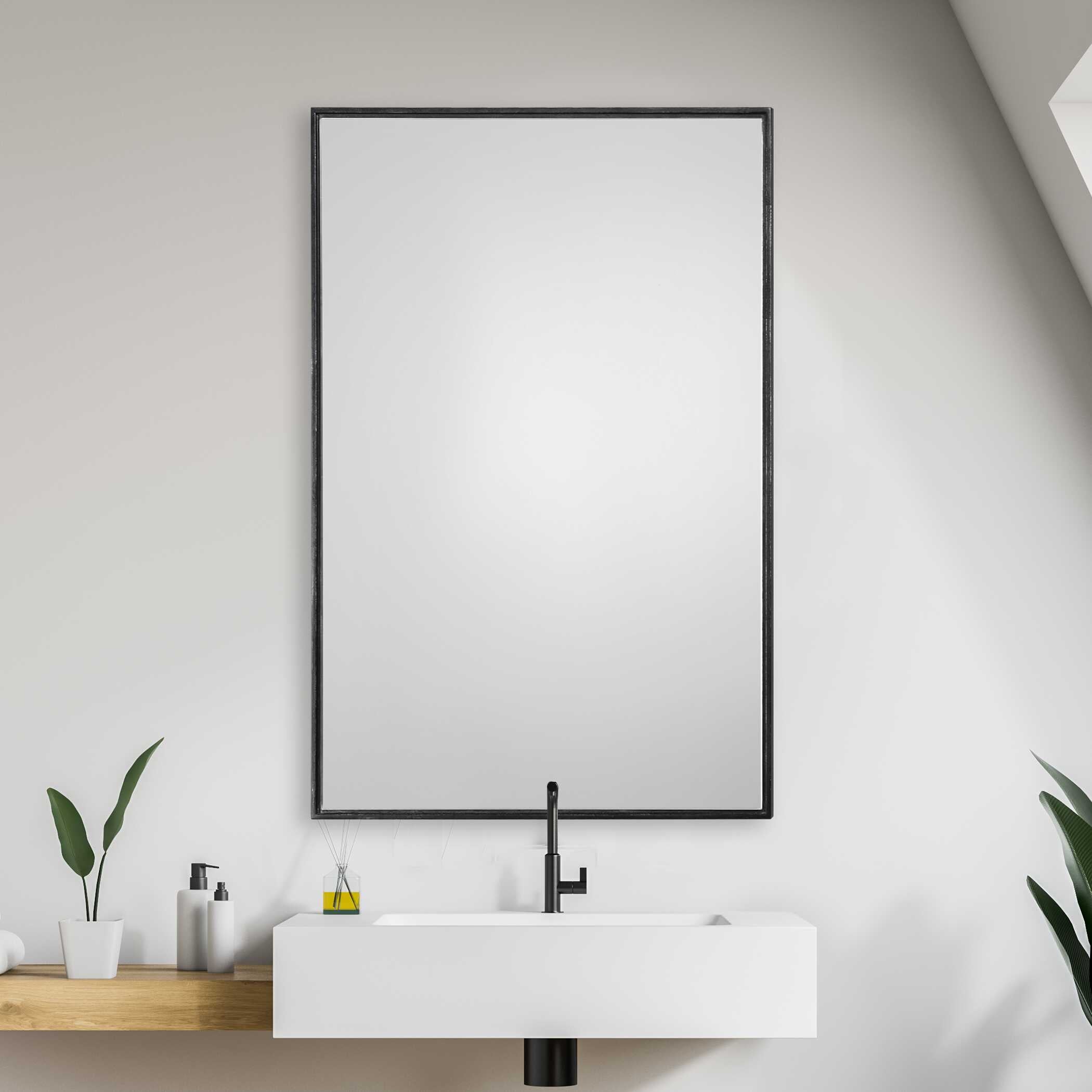 Avelina Oil Rubbed Bronze Wall Mirror