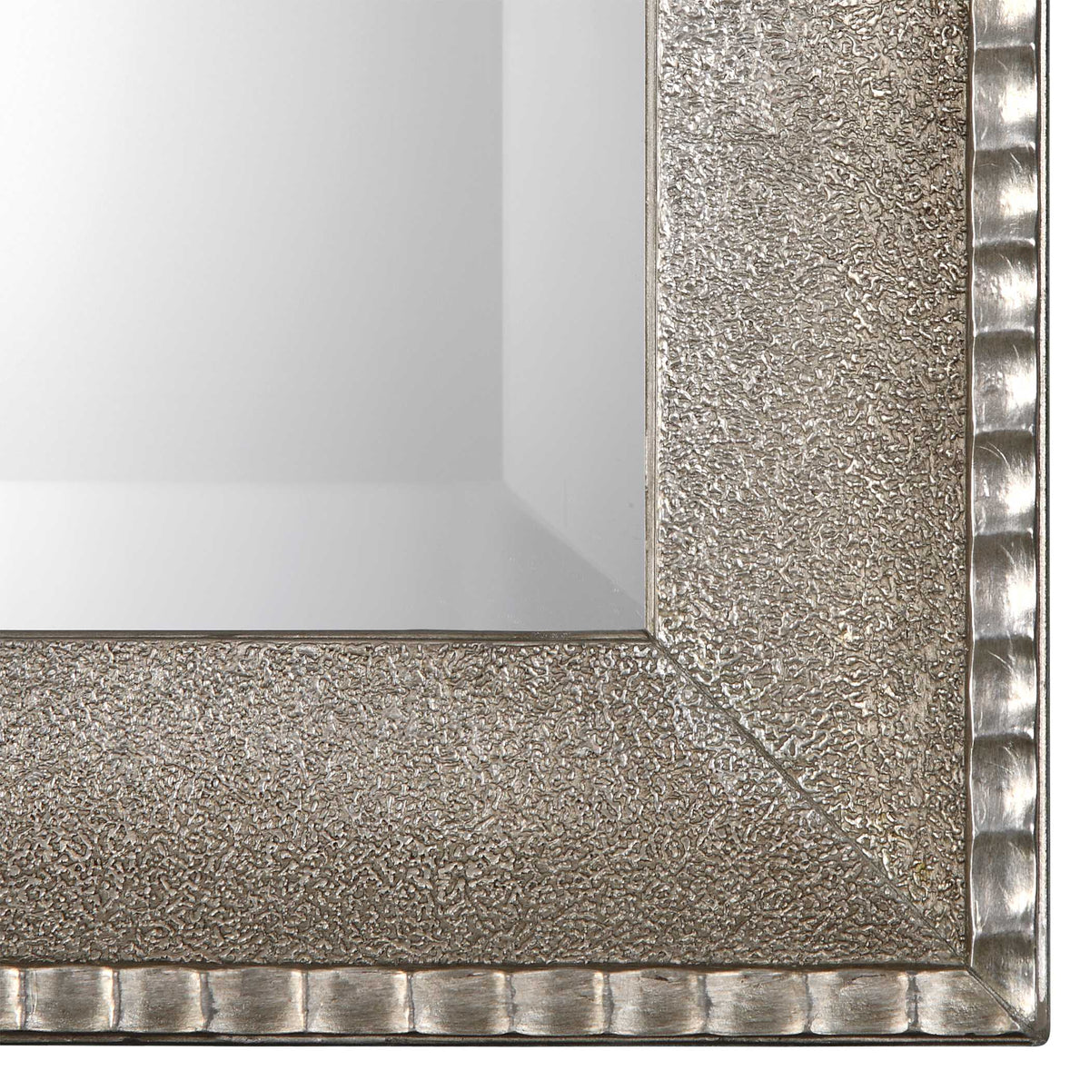 Bellamy Metallic Silver Wall Mirror