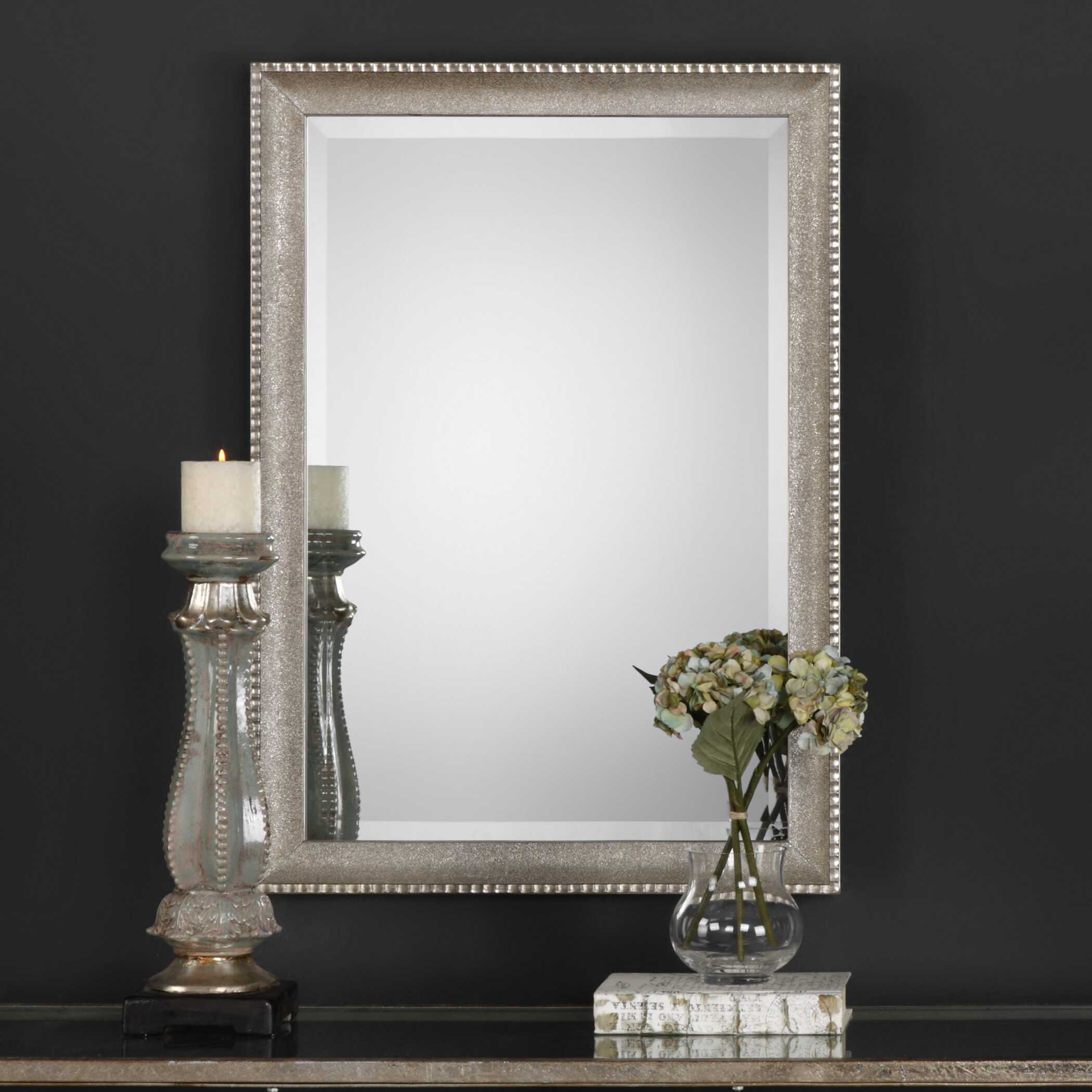 Bellamy Metallic Silver Wall Mirror