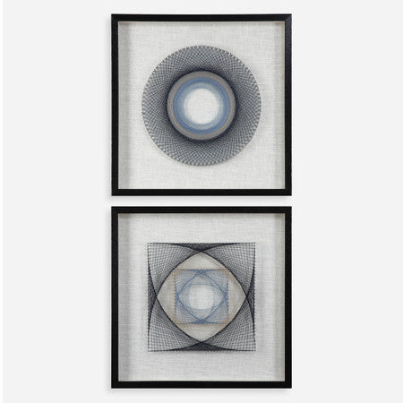 String Duet Geometric Art S/2