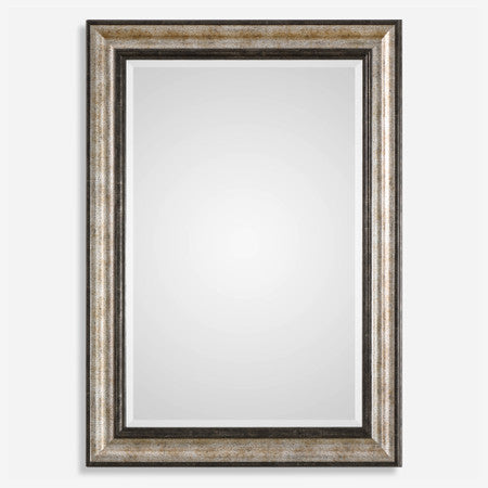 Shefford Antiqued Silver Mirror