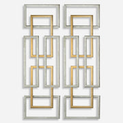 Uttermost Aerin Geometric Wall Art, S/2