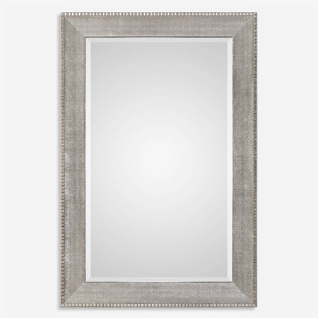 Leiston Metallic Silver Mirror