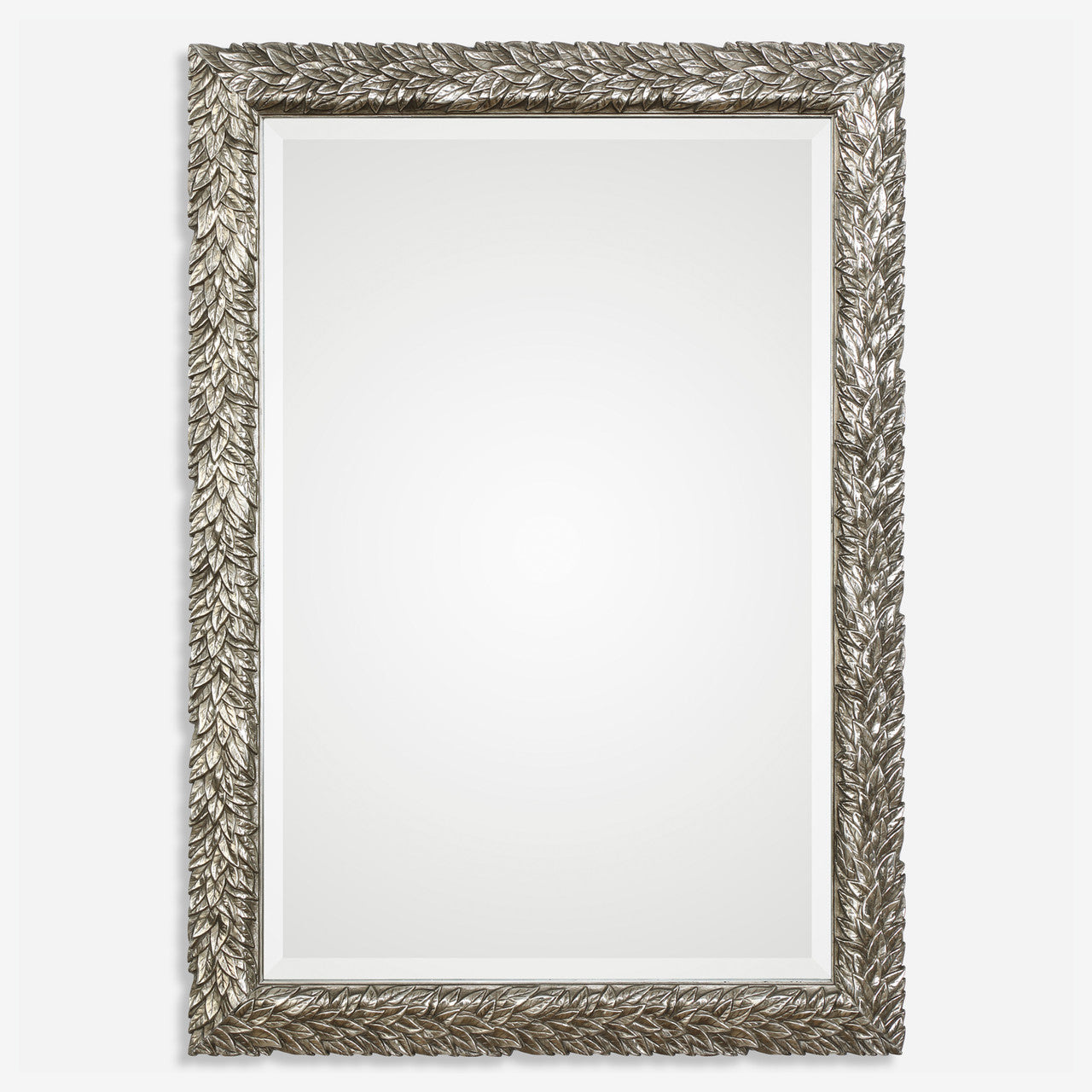 Uttermost Evelina Silver Leaves Mirror