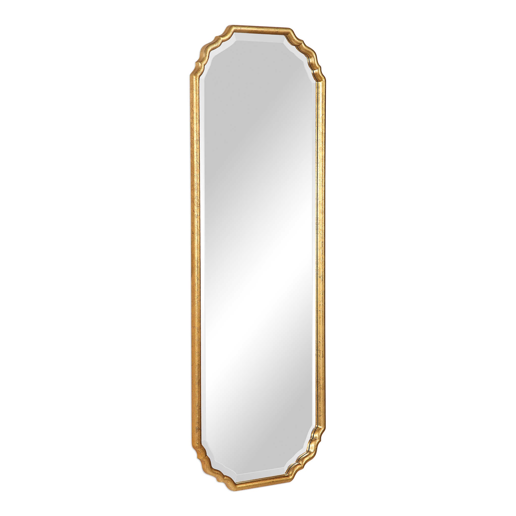 Brixton Gold Glass Wall Mirror