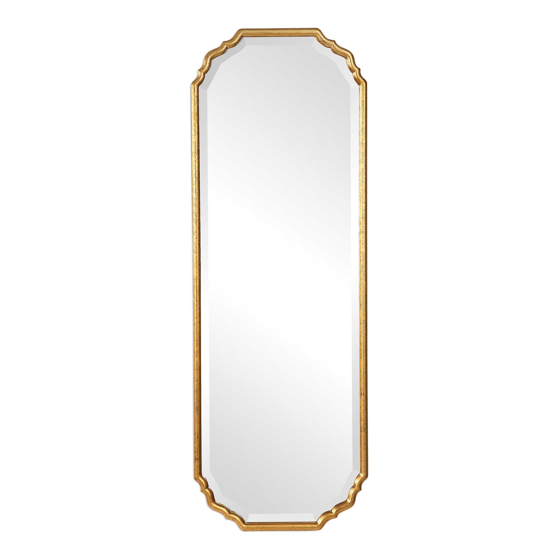 Brixton Gold Glass Wall Mirror