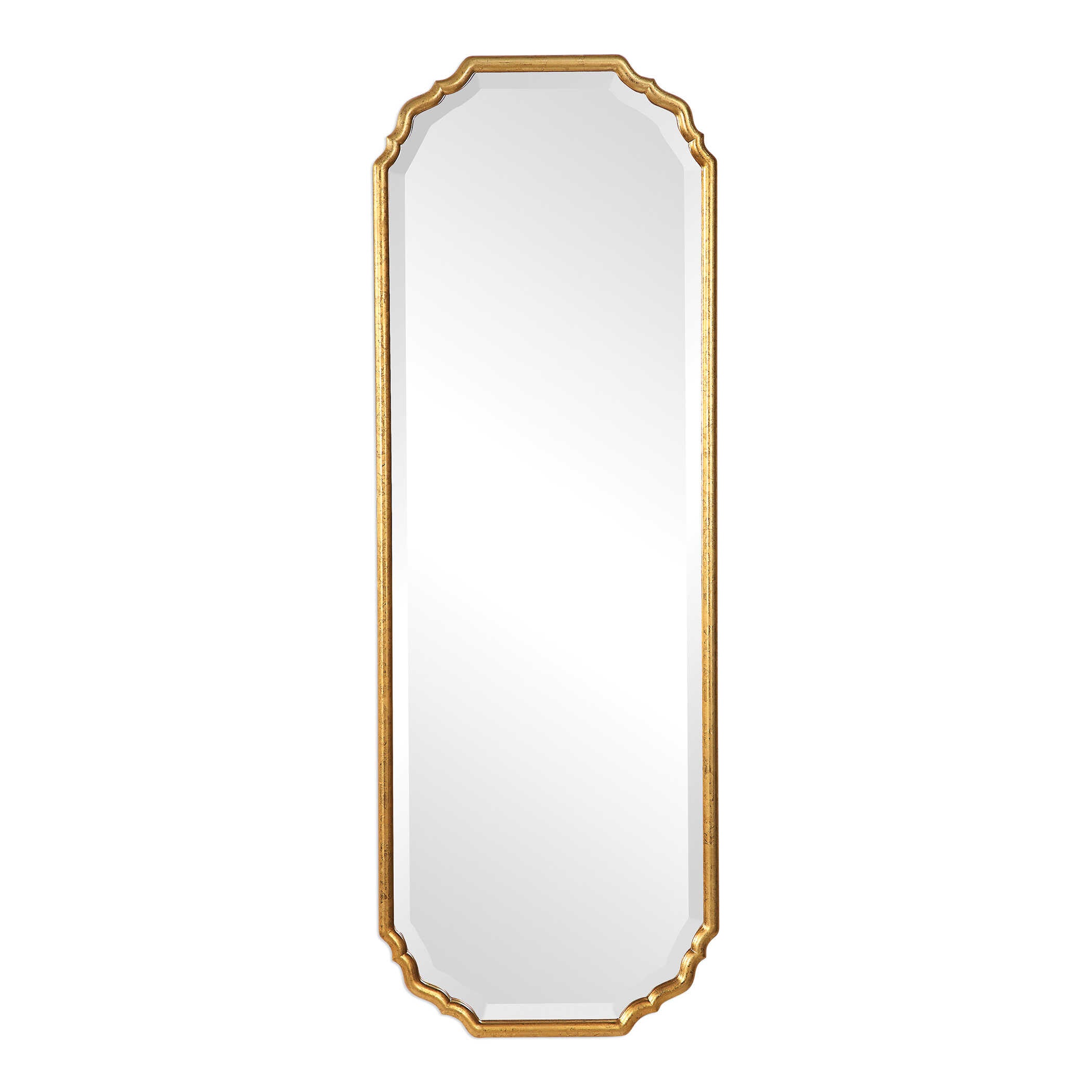 Brixton Gold Glass Wall Mirror