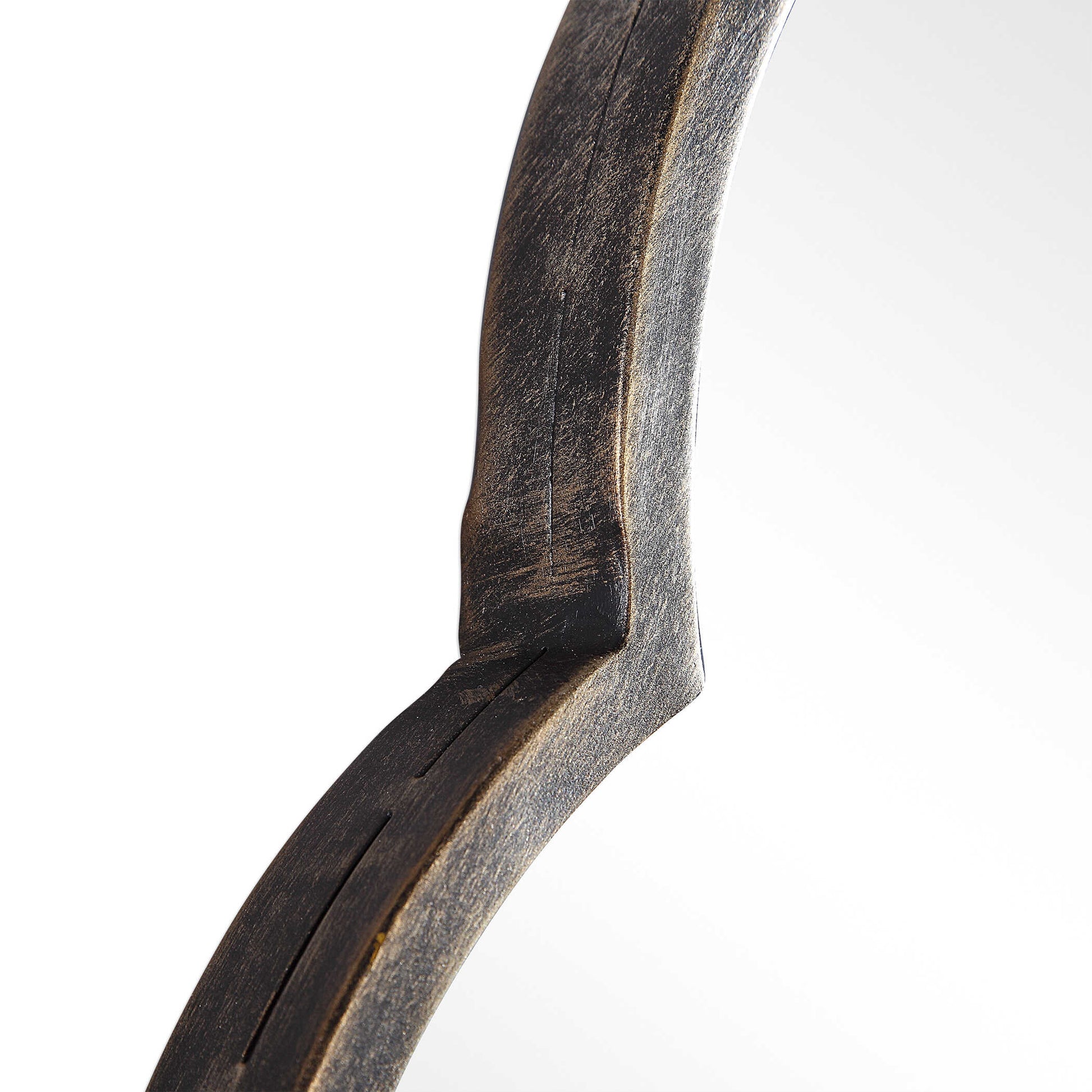 Clemence Dark Bronze Iron Wall Mirror