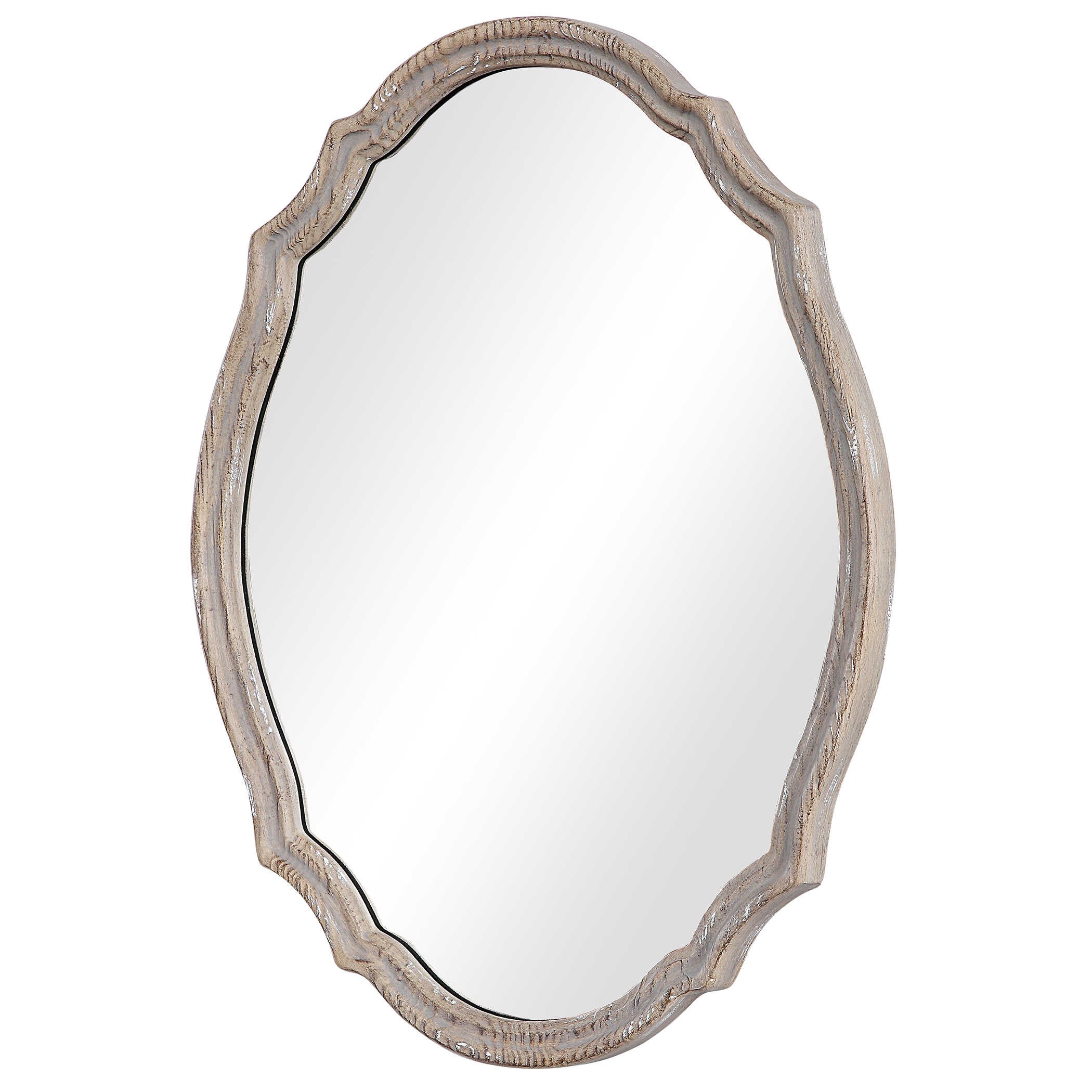 Colvin Natural Wood Wall Mirror