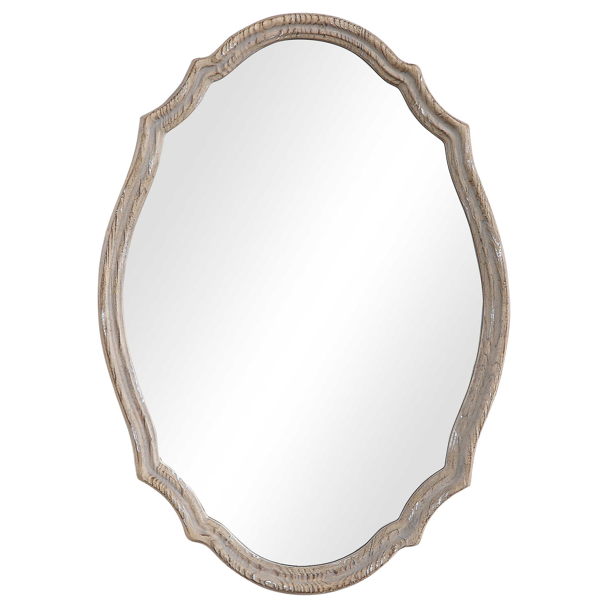 Colvin Natural Wood Wall Mirror