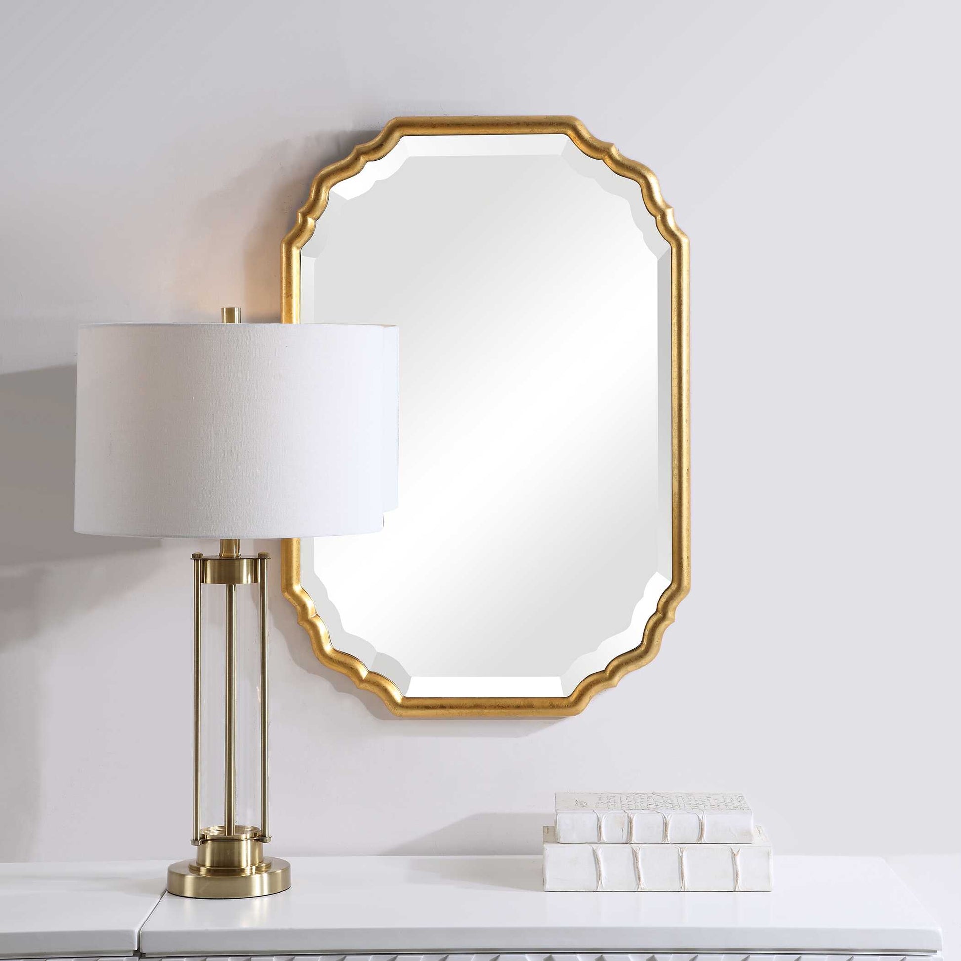 Denby Gold Glass Wall Mirror