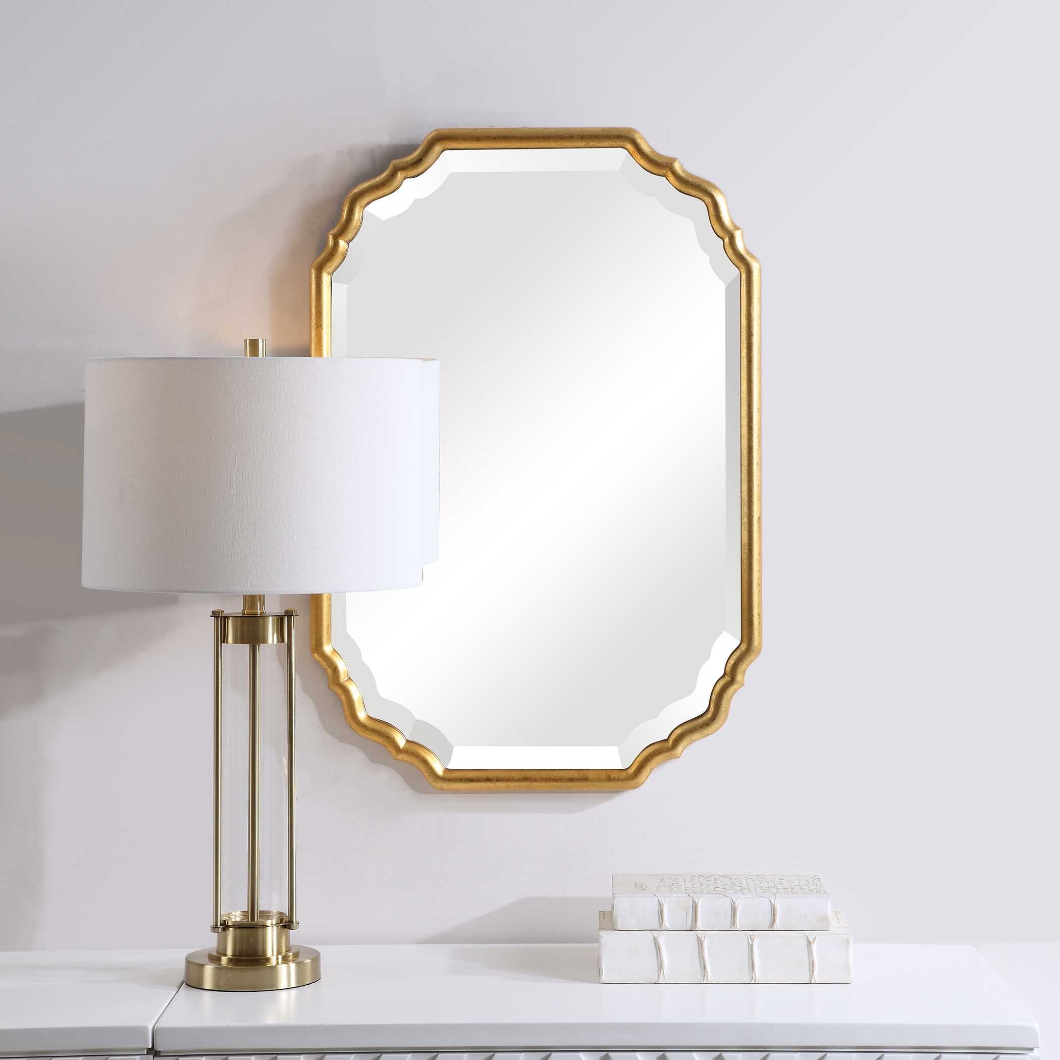 Denby Gold Glass Wall Mirror